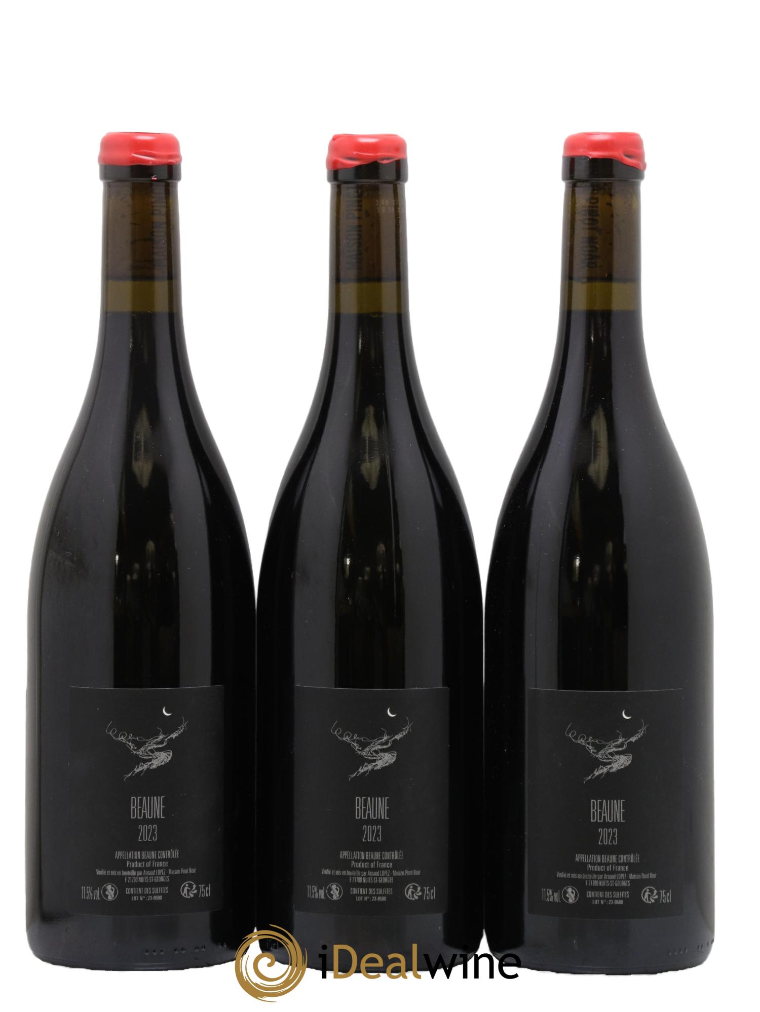 Beaune Arnaud Lopez 2023 - Posten von 3 Flaschen - 1