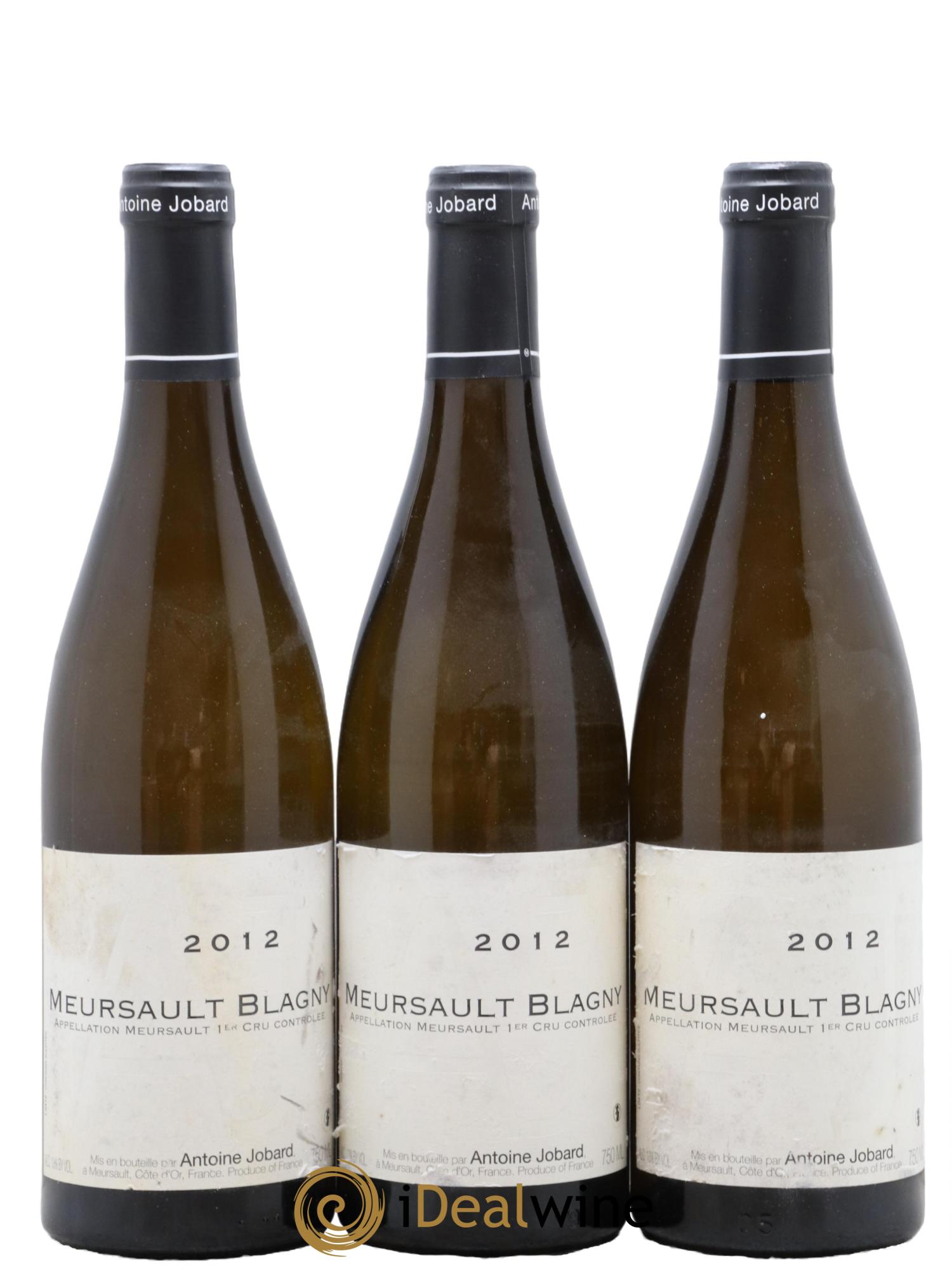 Meursault 1er Cru Blagny François et Antoine Jobard (Domaine) 2012 - Lot de 3 bouteilles - 0