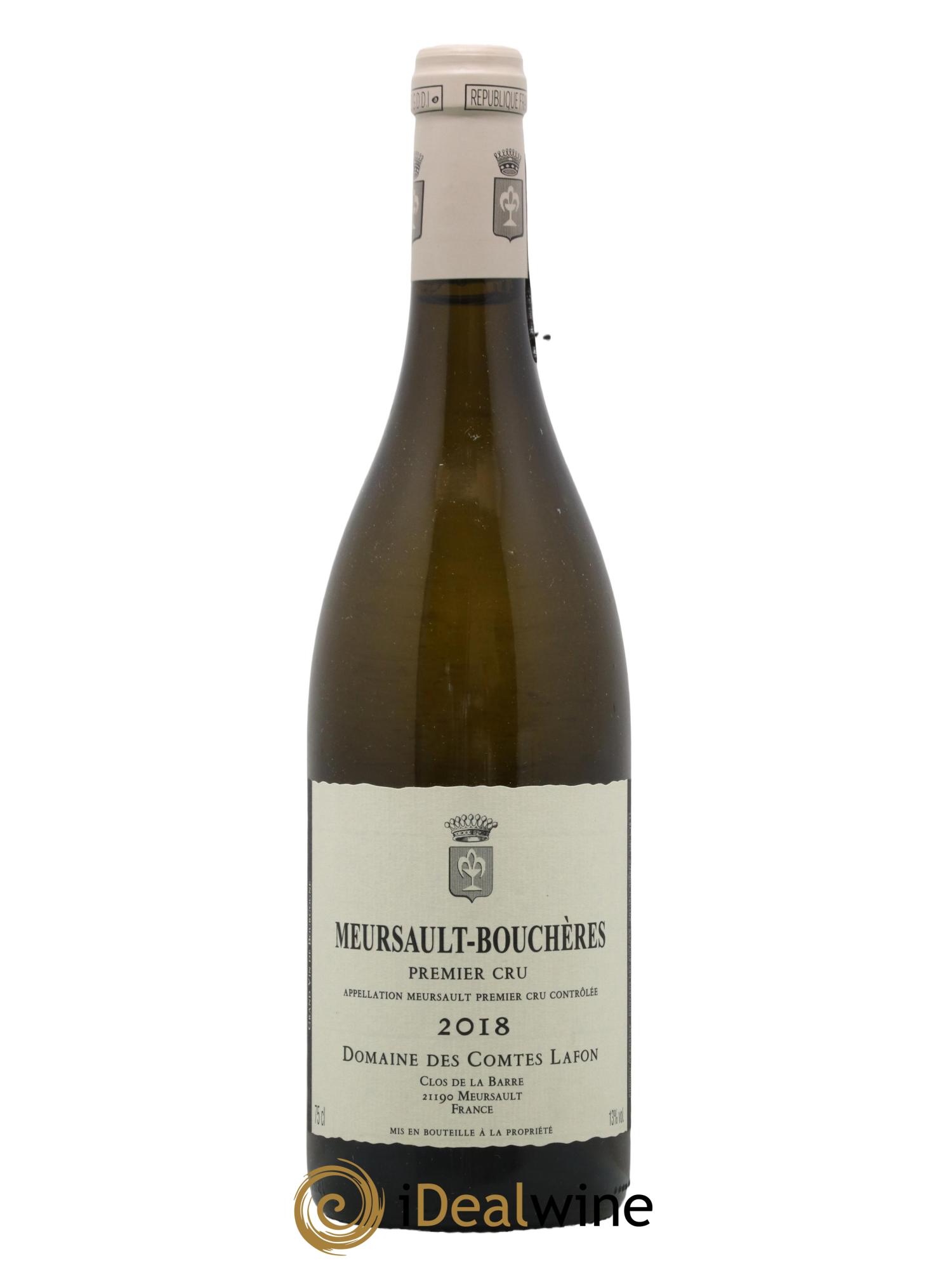Meursault 1er Cru Bouchères Comtes Lafon (Domaine des) 2018 - Lot de 1 bouteille - 0