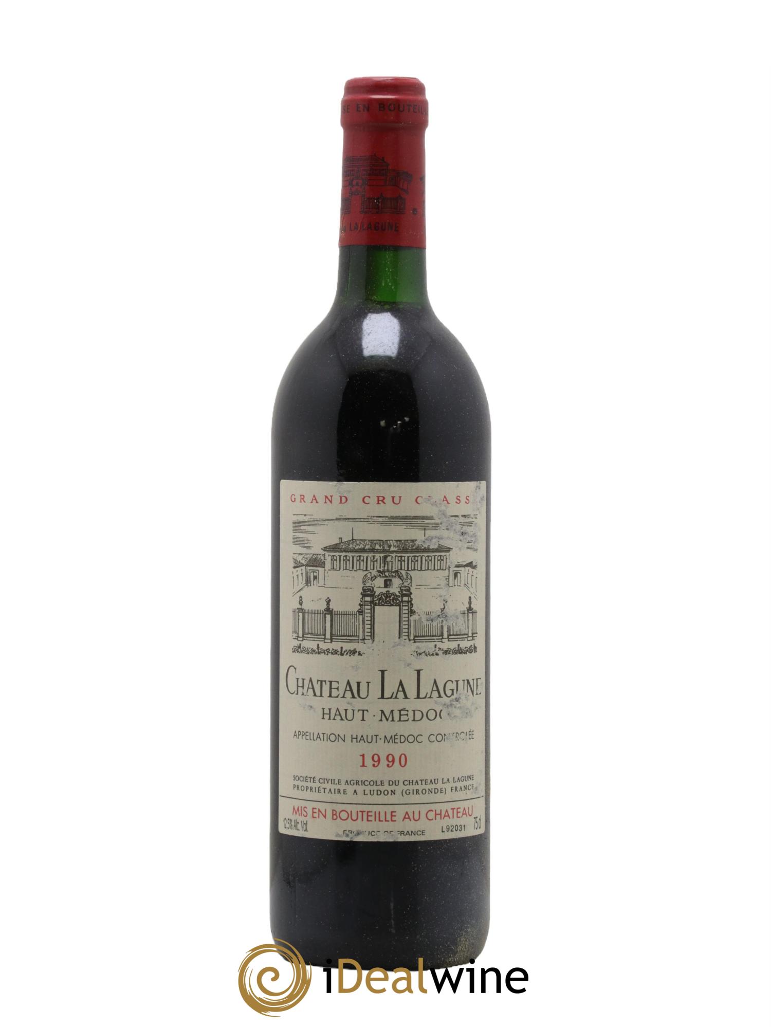 Château la Lagune 3ème Grand Cru Classé 1990 - Lot de 1 bouteille - 0