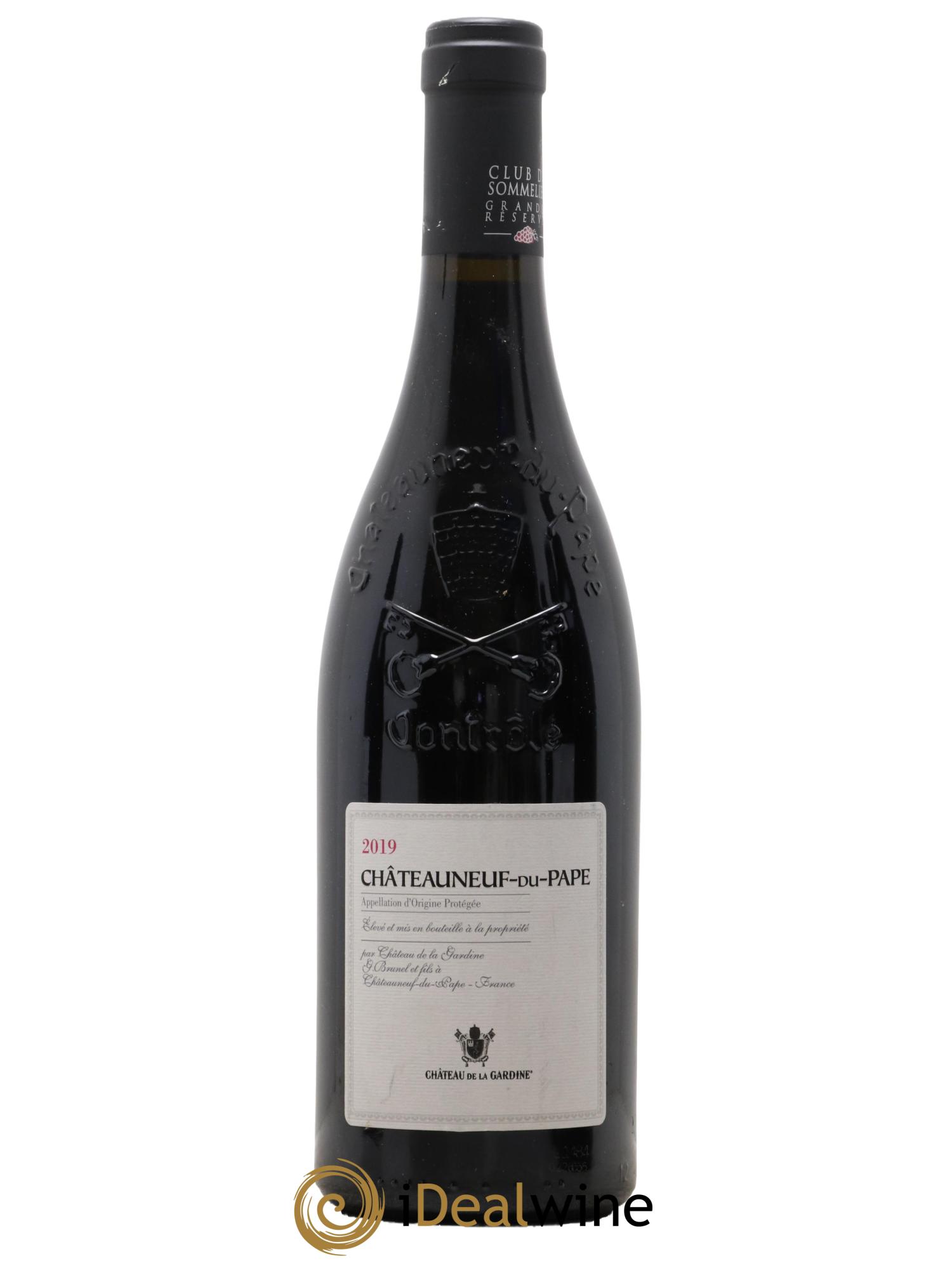 Châteauneuf-du-Pape Château La Gardine Club des Sommeliers 2019 - Lot of 1 bottle - 0