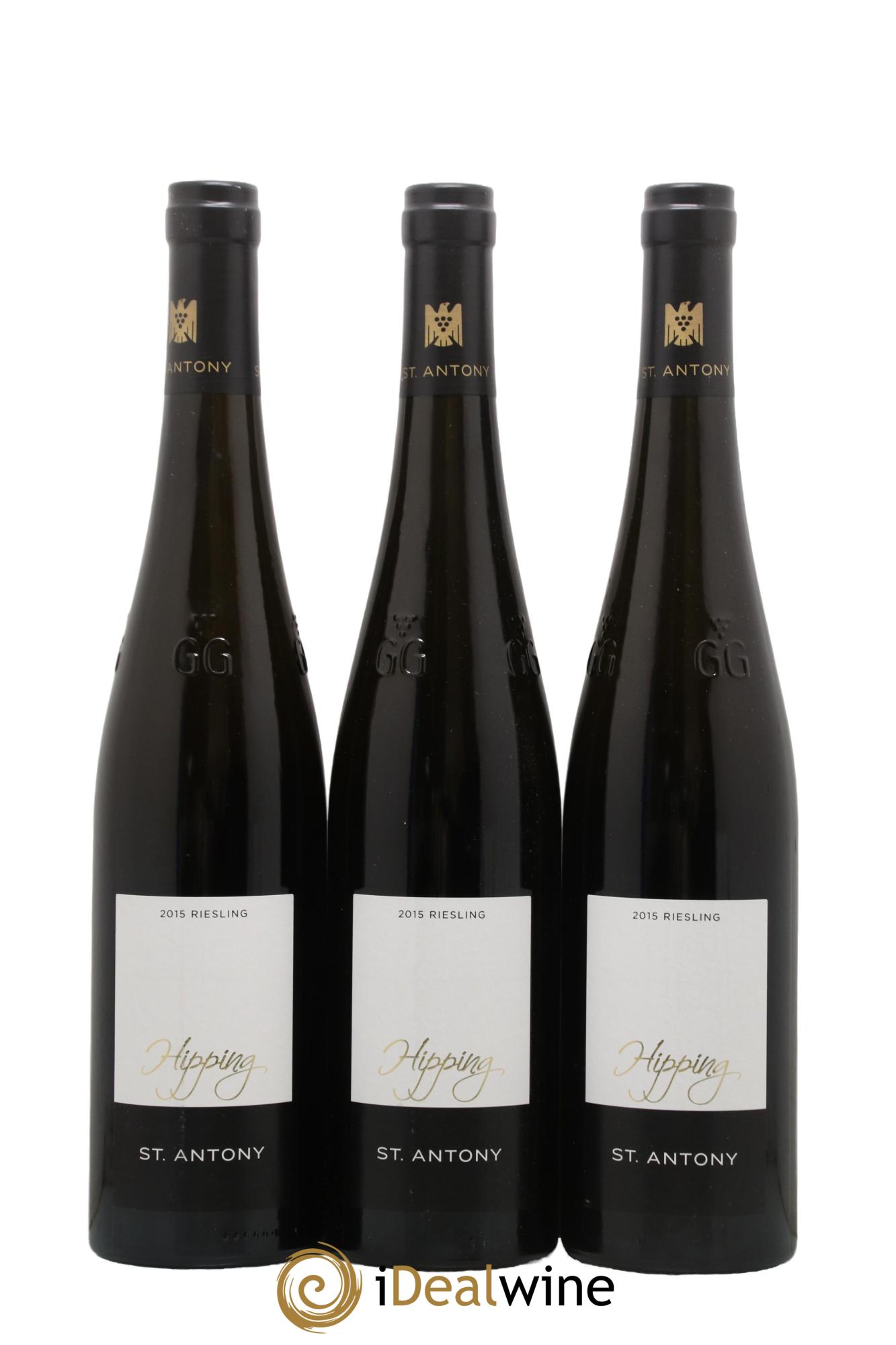 Allemagne Rheinhessen Hipping GG St. Antony 2015 - Lot de 3 bouteilles - 0