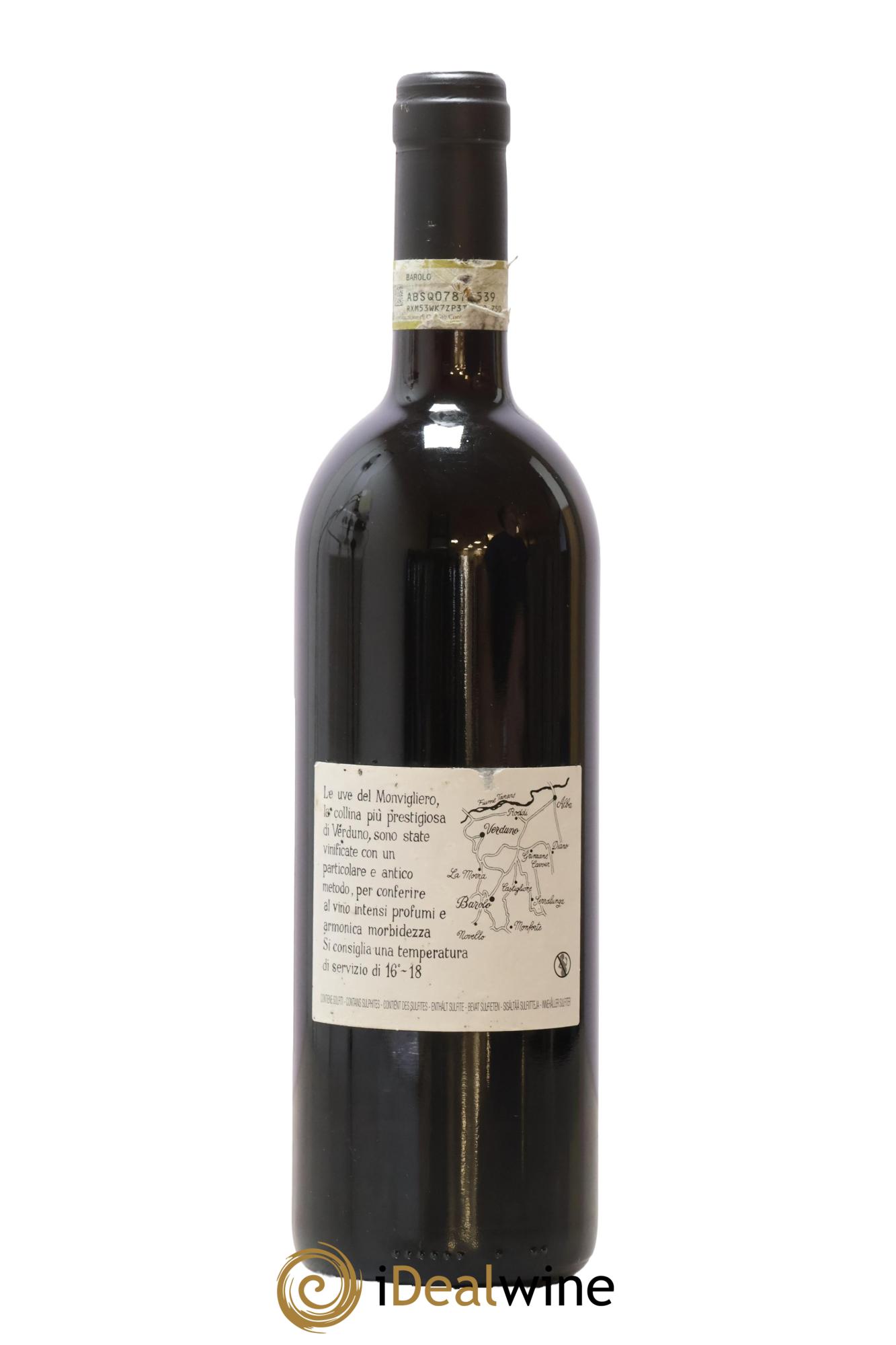 Barolo DOCG Monvigliero Comm. Giovan Battista Burlotto  2017 - Lot de 1 bouteille - 1