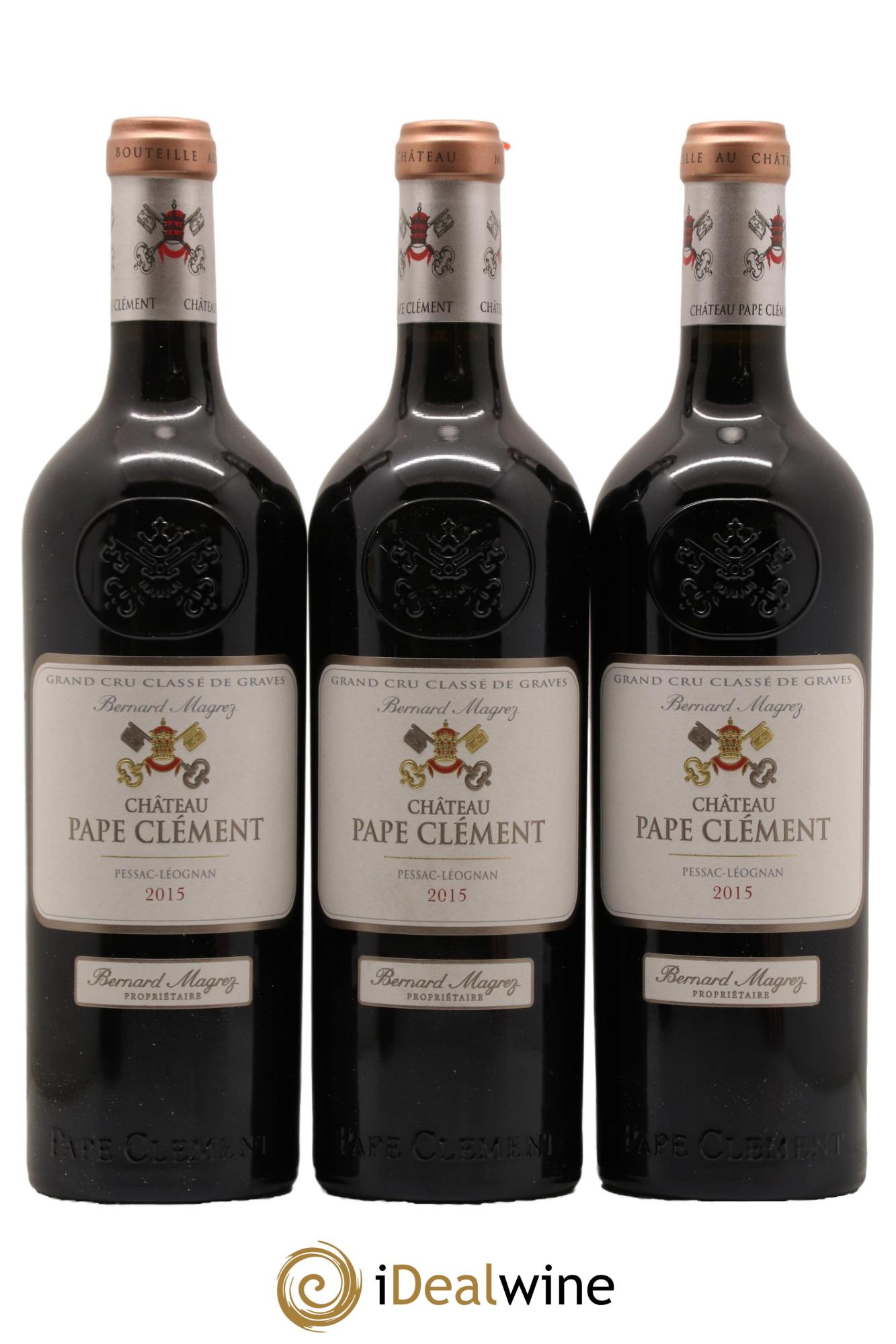 Château Pape Clément Cru Classé de Graves 2015 - Lot de 12 bouteilles - 3