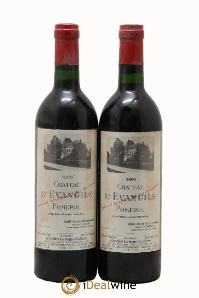 Château l' Évangile 1985 - Lotto di 2 bottiglie - 0