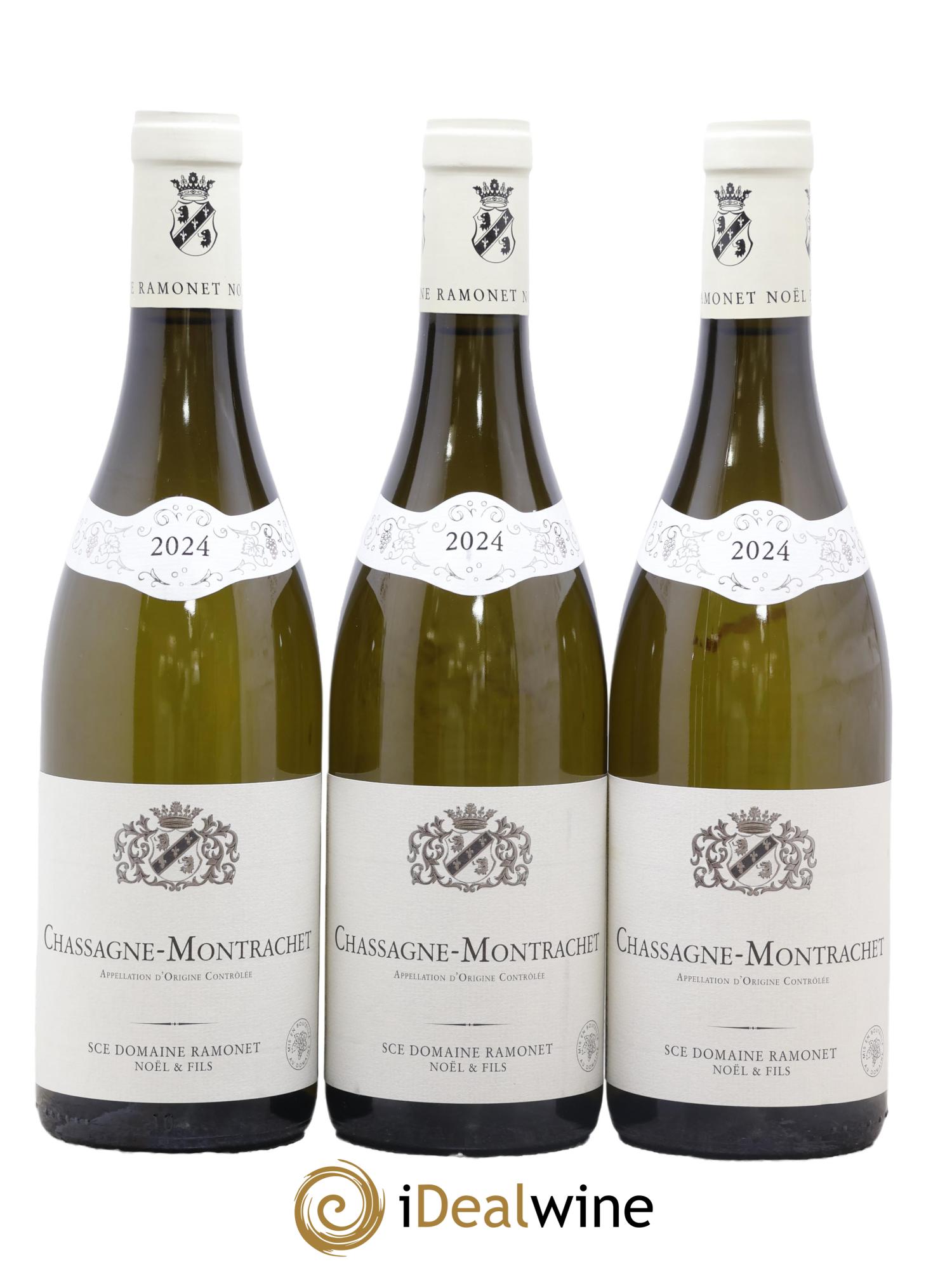 Chassagne-Montrachet Noël Ramonet 2024 - Posten von 3 Flaschen - 0