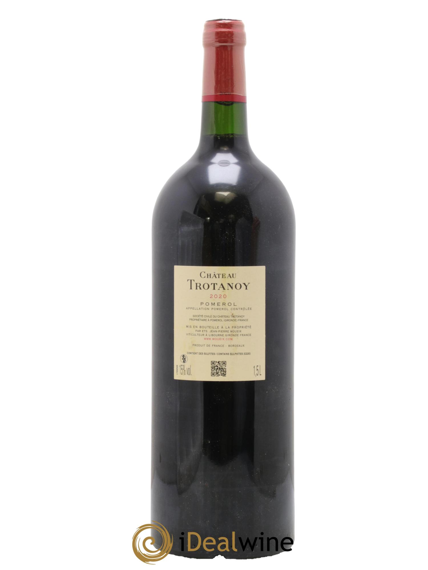 Château Trotanoy 2020 - Lot of 1 magnum - 2