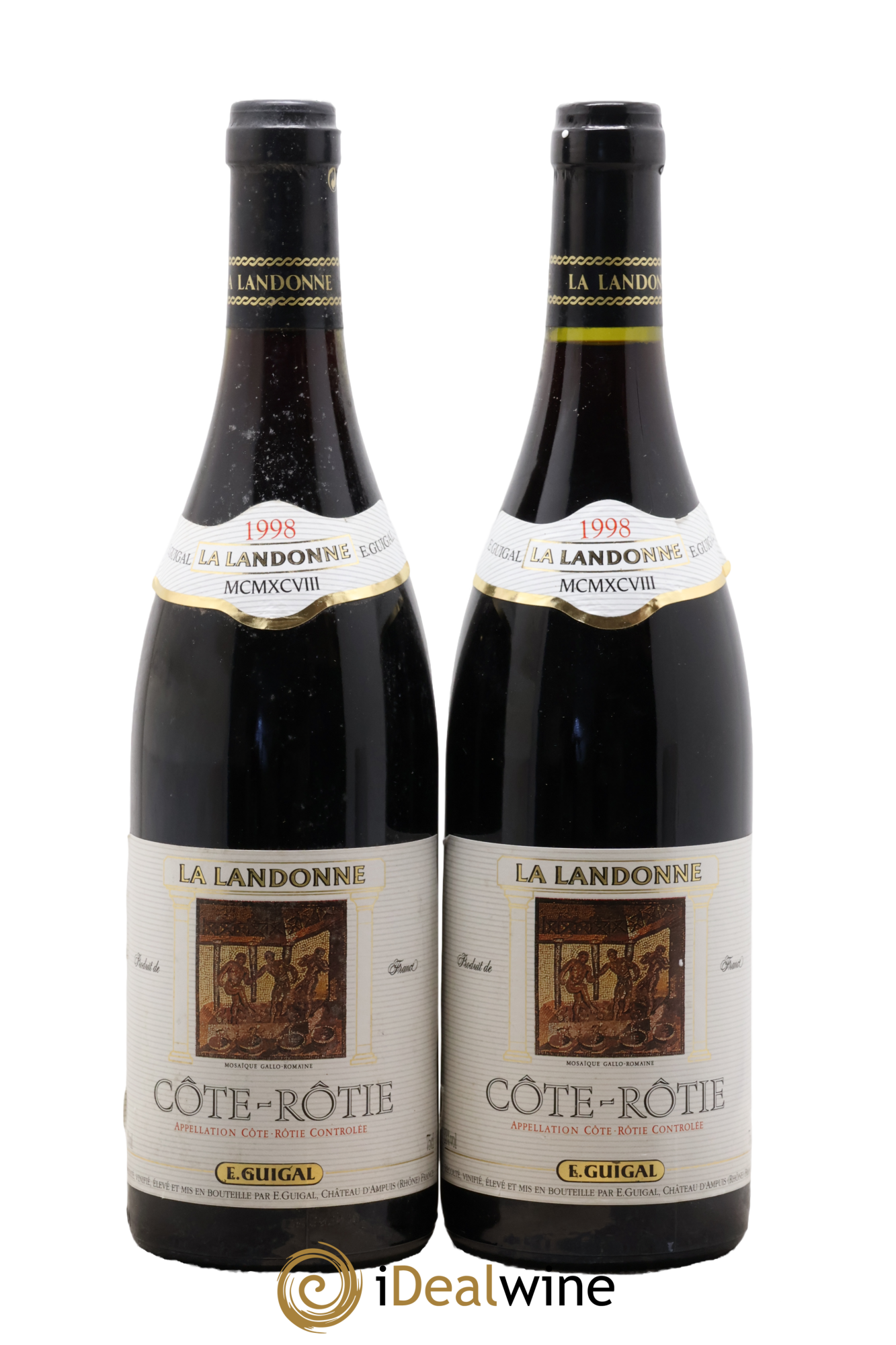 Côte-Rôtie La Landonne Guigal 1998 - Lot de 2 bouteilles - 0