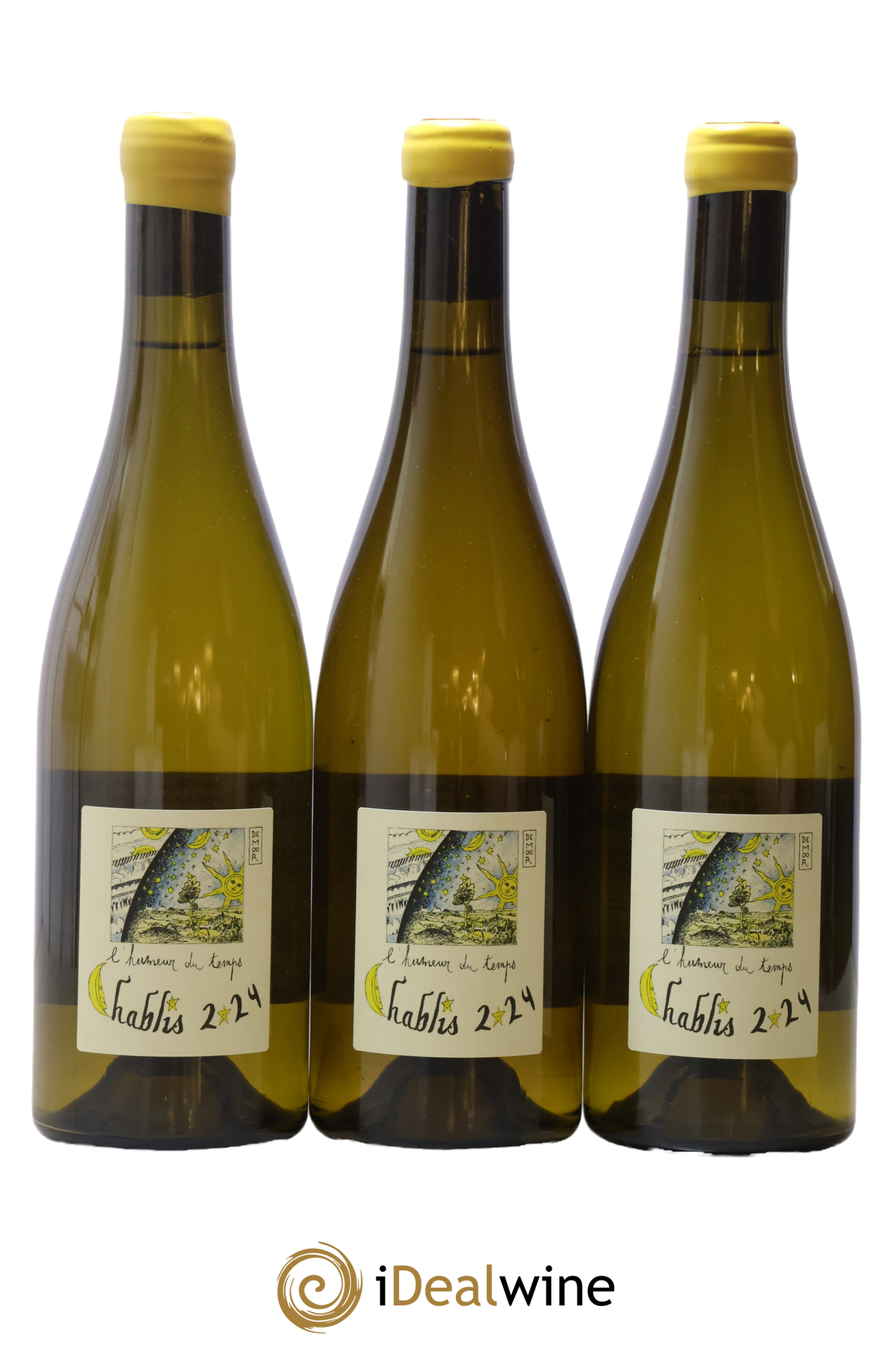 Chablis L'Humeur du Temps Alice et Olivier De Moor 2024 - Lotto di 3 bottiglie - 0