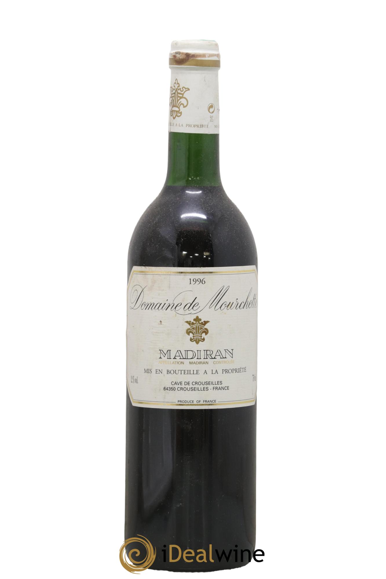 Madiran Domaine De Mourchette 1996 - Lot de 1 bouteille - 0