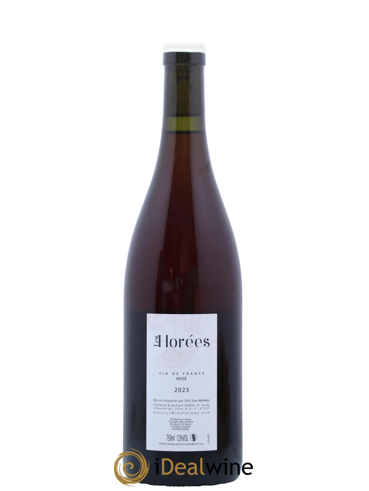 Bourgogne Rosé Bonheur Les Horées 2023 - Lot de 1 bouteille - 1