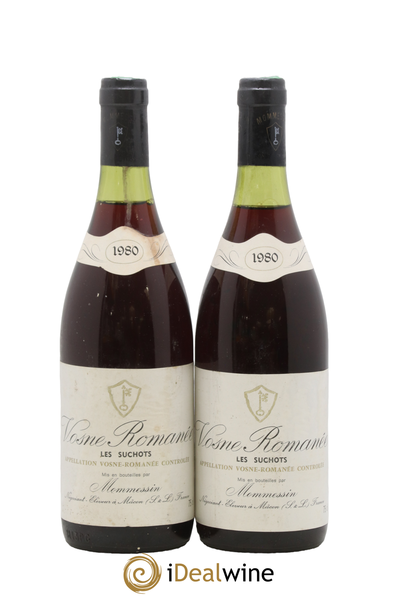 Vosne-Romanée Les Suchots Mommessin 1980 - Lot de 2 bouteilles - 0