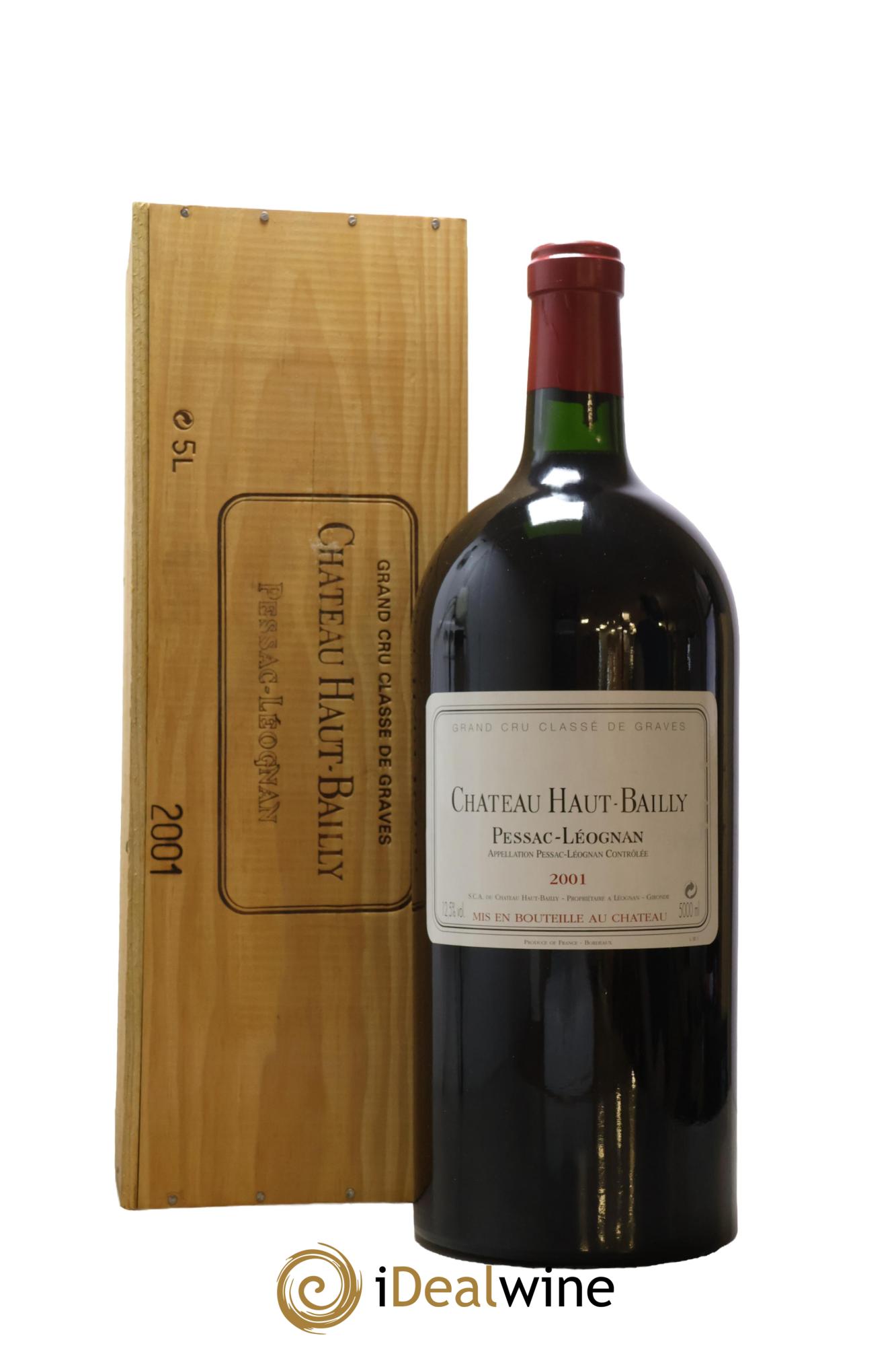Château Haut-Bailly Cru Classé de Graves 2001 - Lot de 1 jeroboam - 1