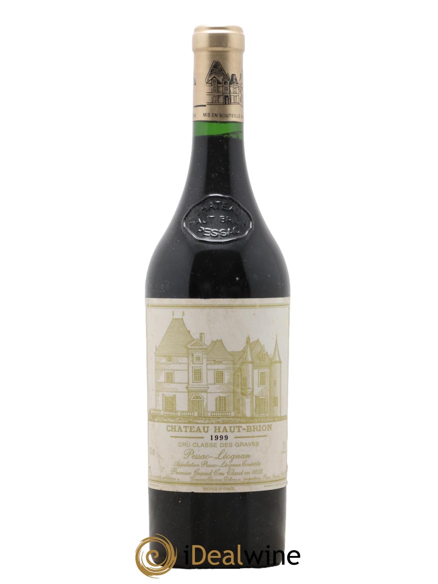 Château Haut Brion 1er Grand Cru Classé 1999 - Lotto di 1 bottiglia - 0