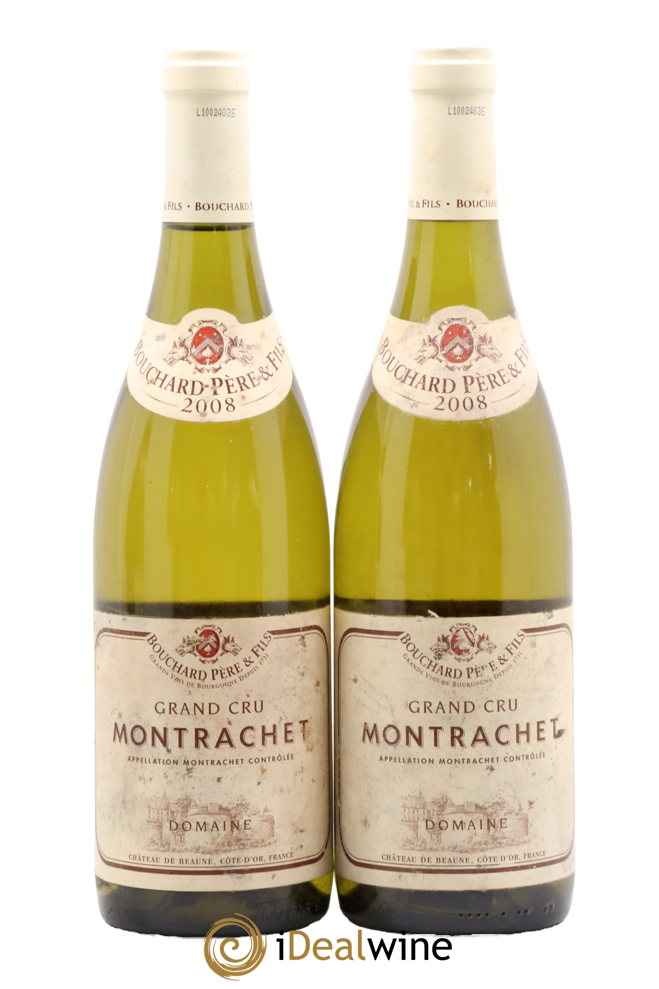 Montrachet Grand Cru Bouchard Père & Fils 2008 - Posten von 2 Flaschen - 0