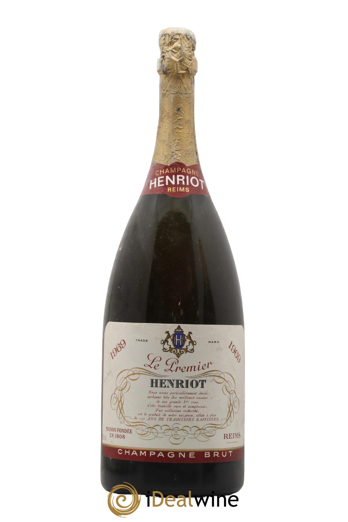 Brut Millésimé Henriot Le Premier 1969 - Lot de 1 magnum - 0