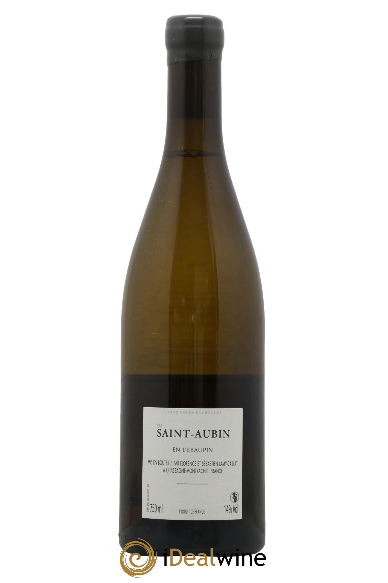 Saint-Aubin En l'Ebaupin Lamy-Caillat (Domaine)  2019 - Lot de 1 bouteille - 1