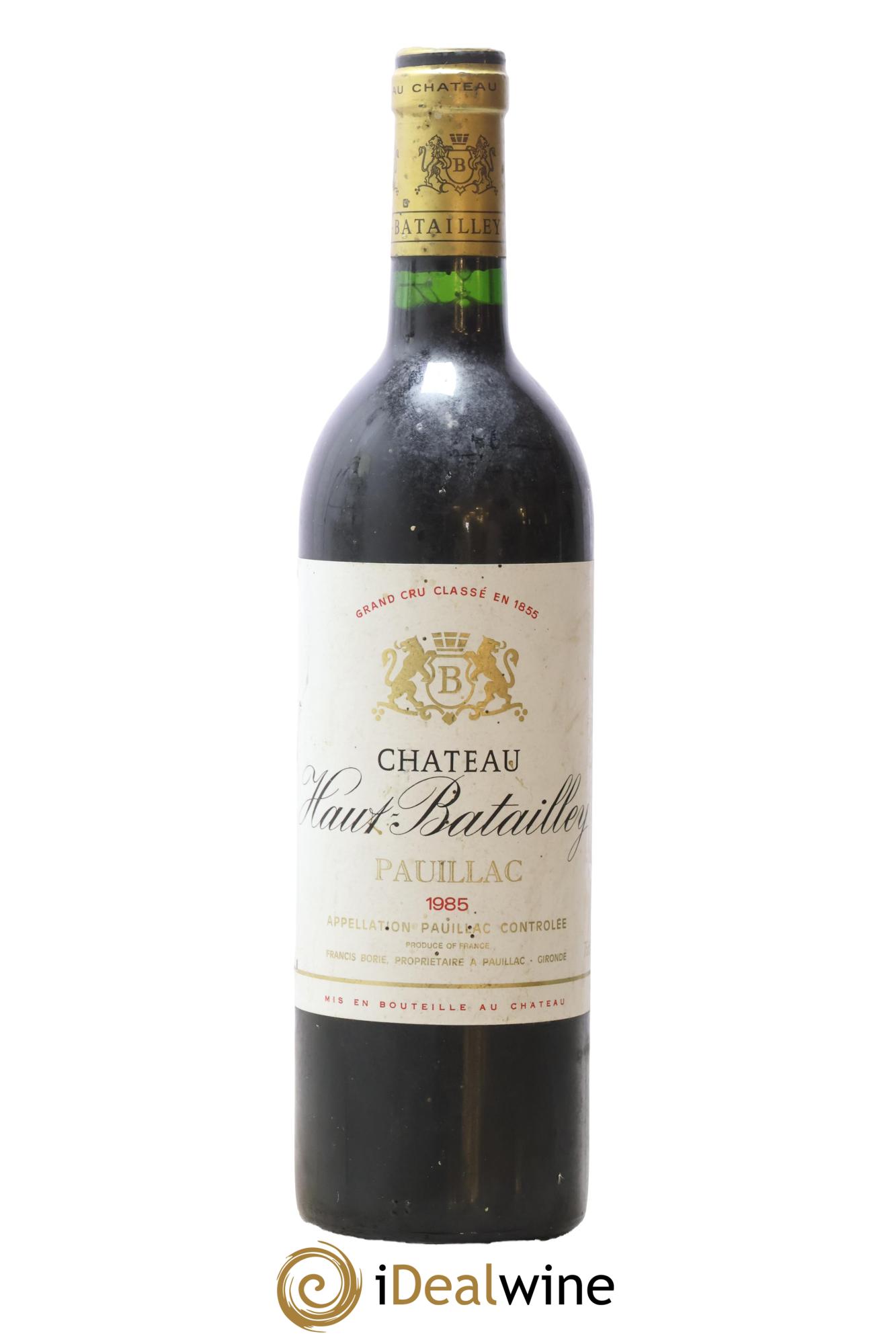 Château Haut Batailley 5ème Grand Cru Classé 1985 - Lot of 1 bottle - 0