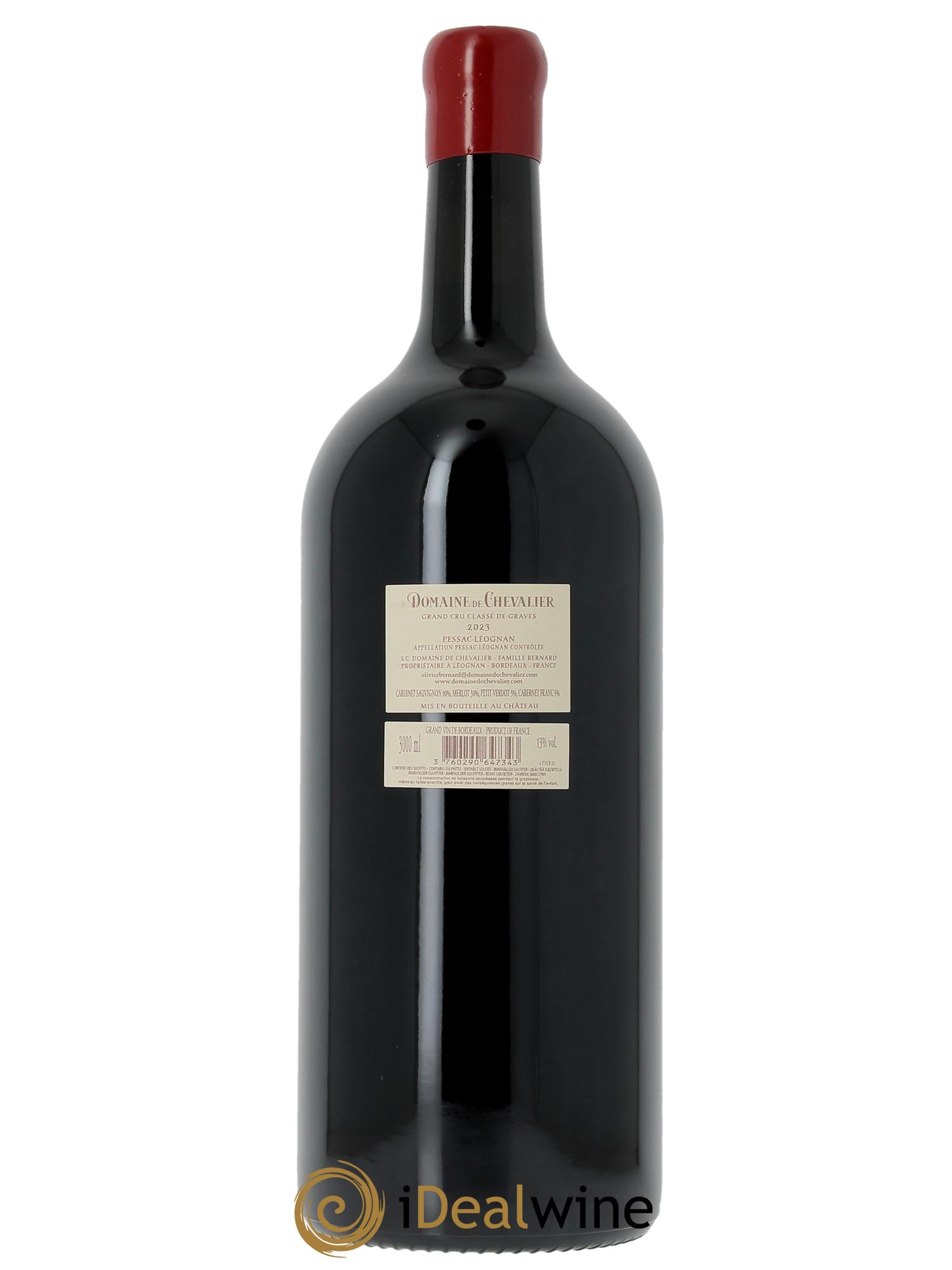 Domaine de Chevalier Cru Classé de Graves 2023 - Lot of 1 double magnum - 2