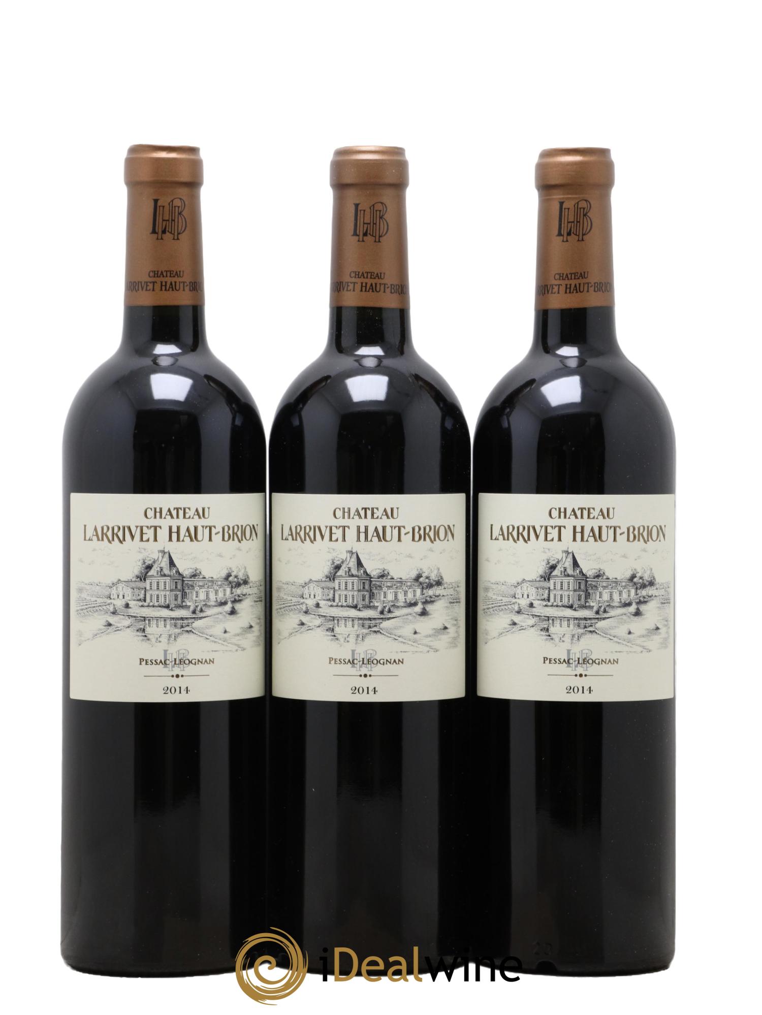 Château Larrivet Haut-Brion 2014 - Lotto di 6 bottiglie - 2