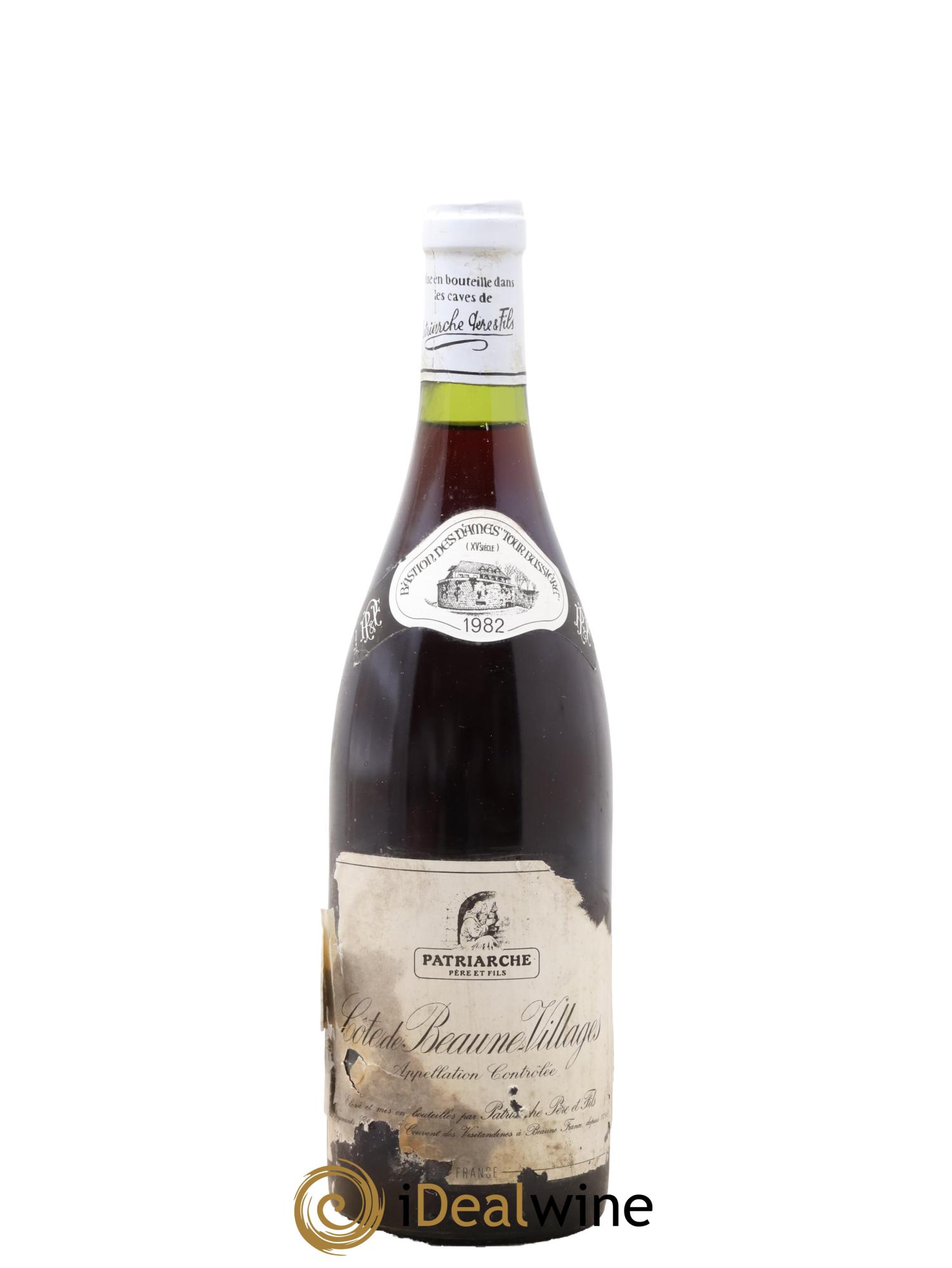 Côte de Beaune-Villages Patriarche Père et Fils 1982 - Lot de 1 bouteille - 0