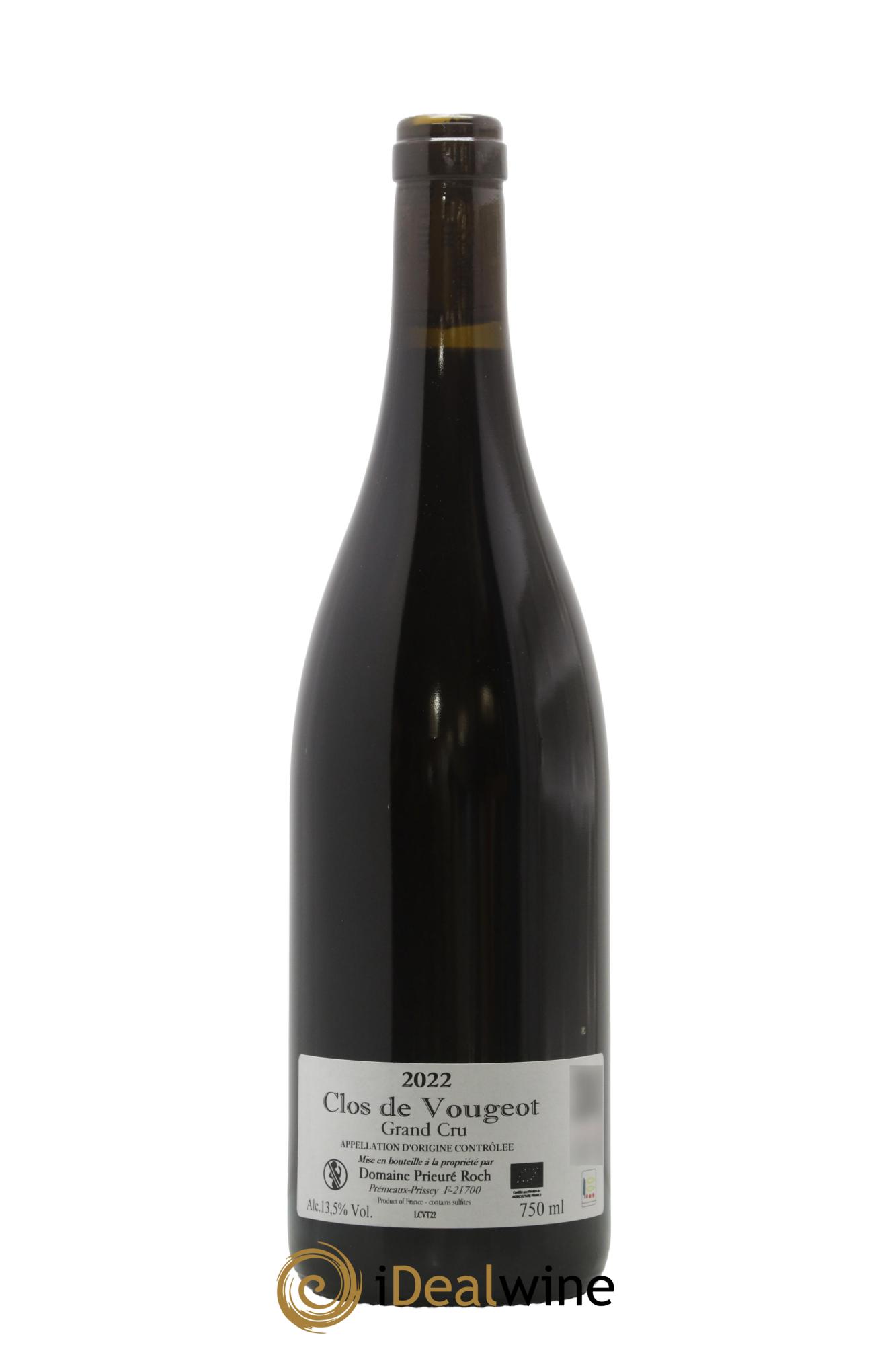 Clos de Vougeot Grand Cru Prieuré Roch 2022 - Lotto di 1 bottiglia - 1