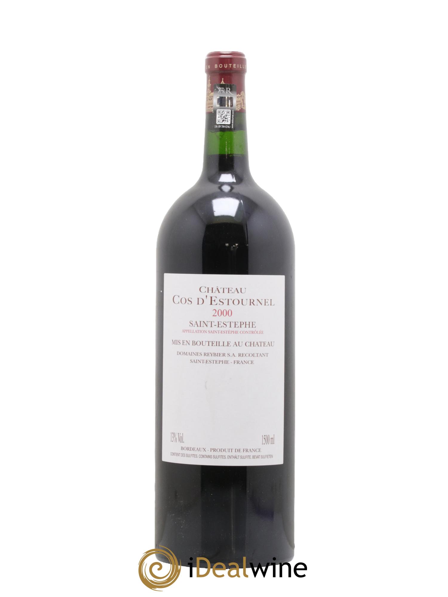 Cos d'Estournel 2ème Grand Cru Classé 2000 - Lot de 1 magnum - 1