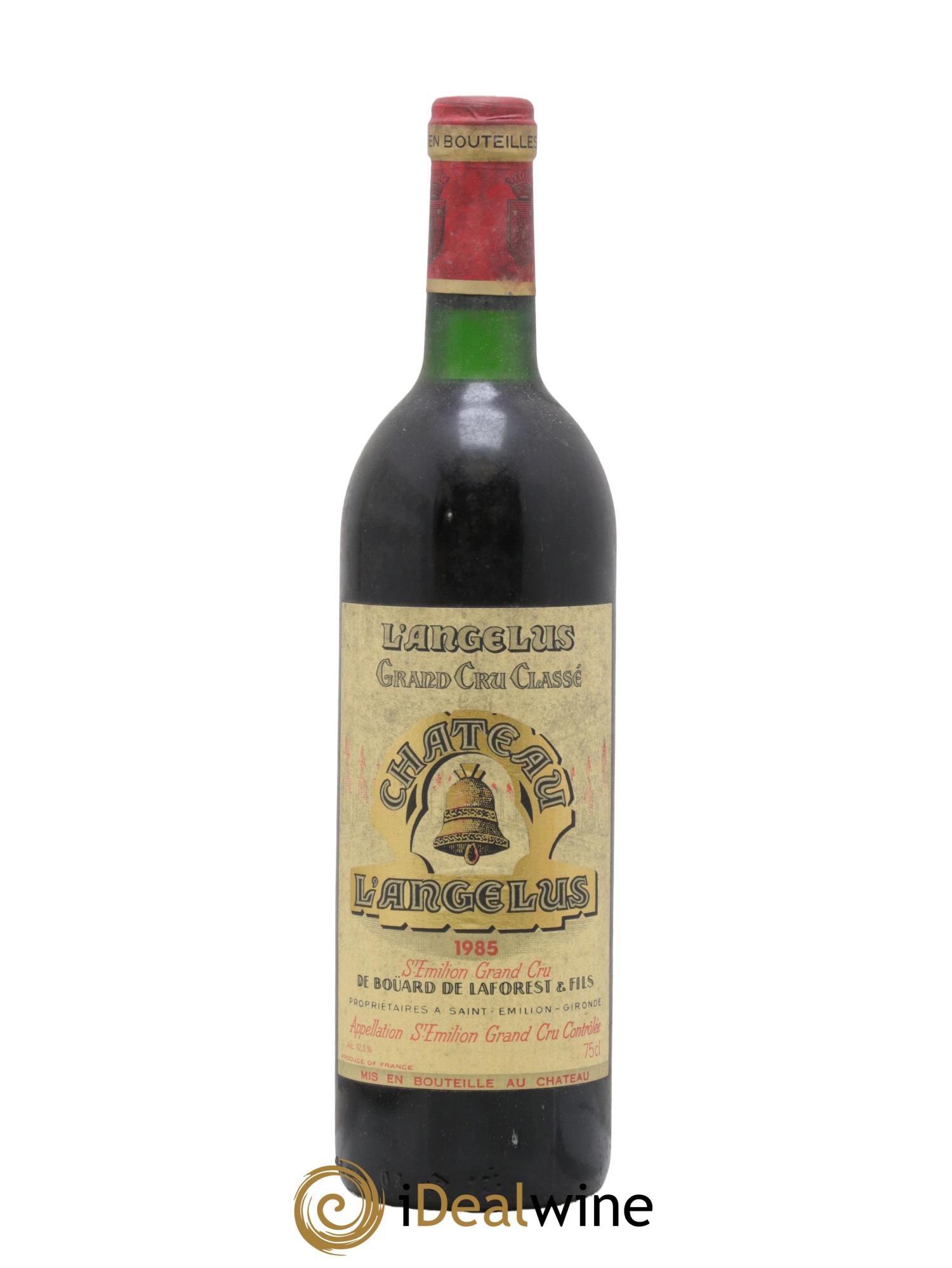Château Angélus 1er Grand Cru Classé A 1985 - Lot de 1 bouteille - 0
