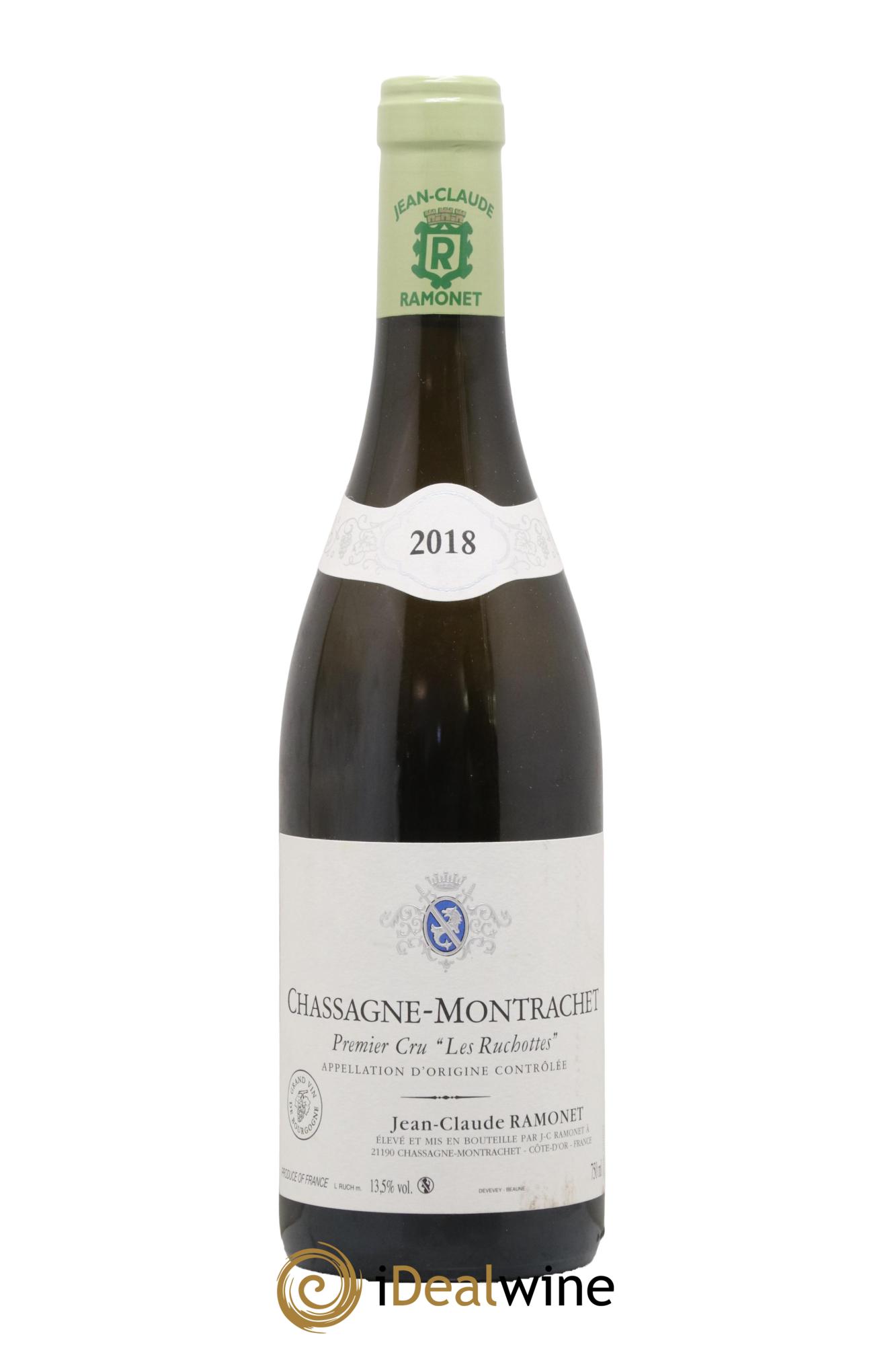 Chassagne-Montrachet 1er Cru Les Ruchottes Ramonet (Domaine) 2018 - Lotto di 1 bottiglia - 0