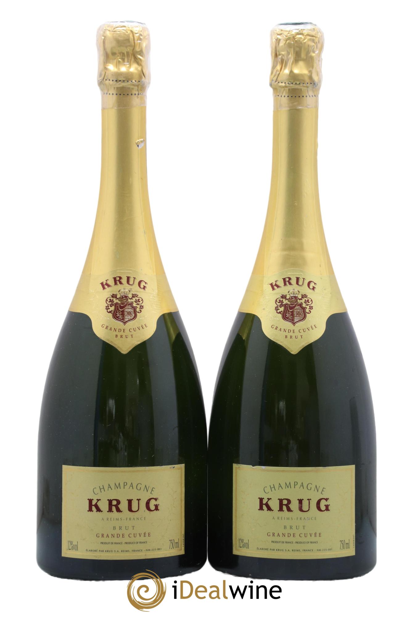 Grande Cuvée Brut Krug - Lot de 2 bouteilles - 0