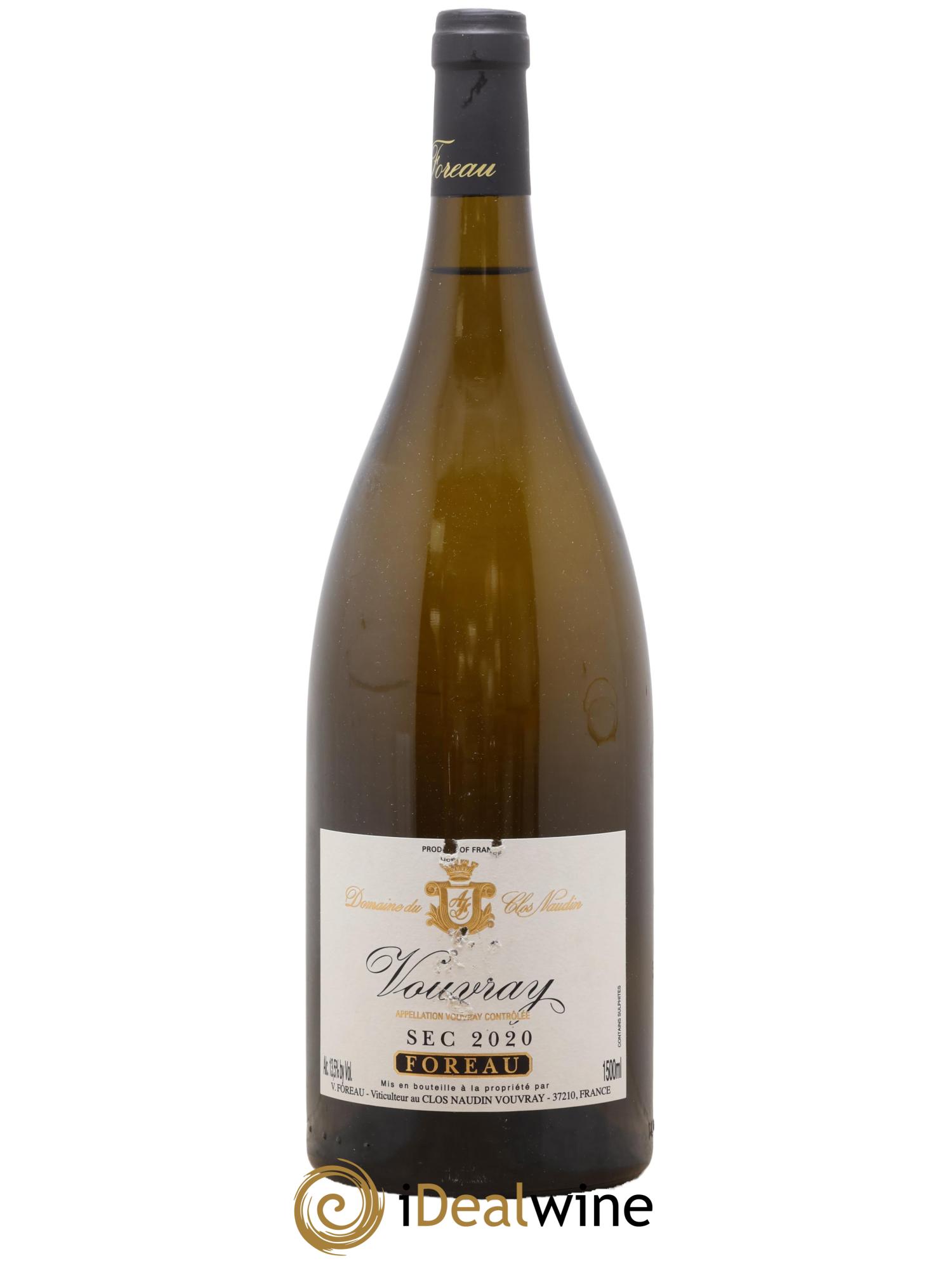 Vouvray Sec Clos Naudin - Philippe Foreau 2020 - Posten von 1 Magnum - 0