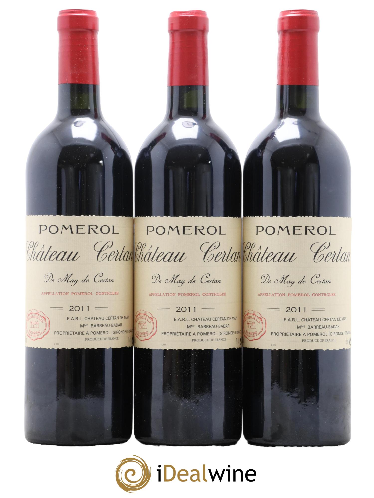 Château Certan de May 2011 - Lot de 6 bouteilles - 2