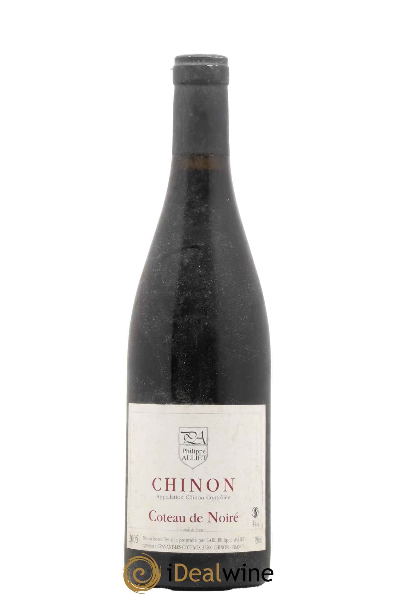 Chinon Coteau de Noiré Philippe Alliet 2005 - Lot de 1 bouteille - 0