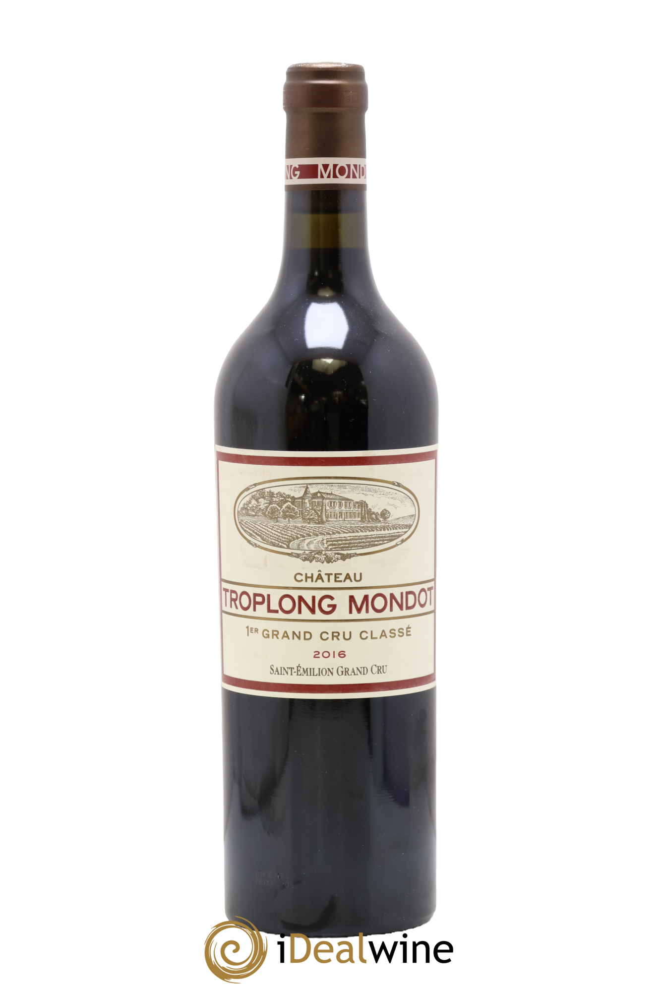 Château Troplong Mondot 1er Grand Cru Classé B 2016 - Lot of 1 bottle - 0