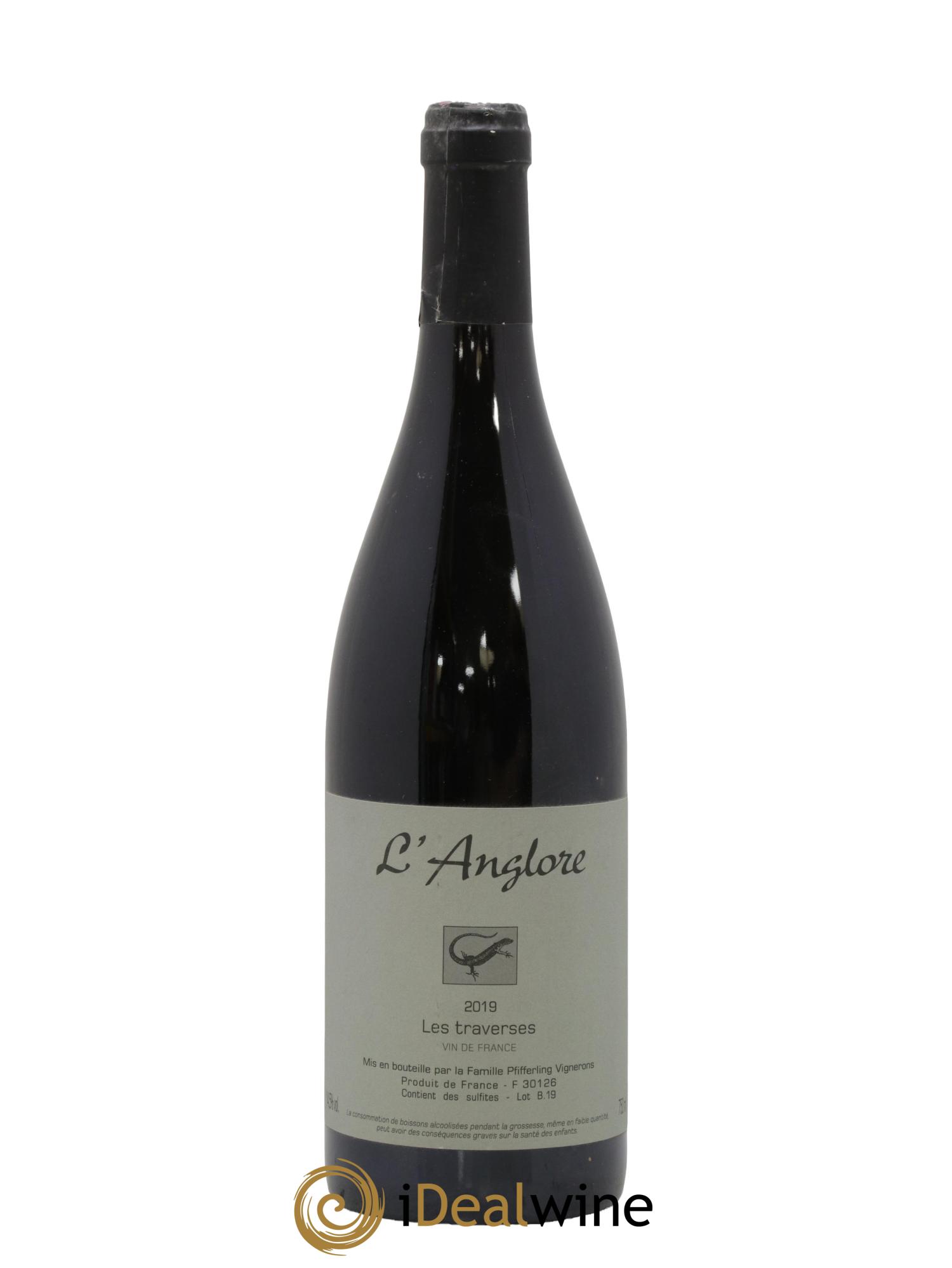 Vin de France Les Traverses L'Anglore 2019 - Lot de 1 bouteille - 0