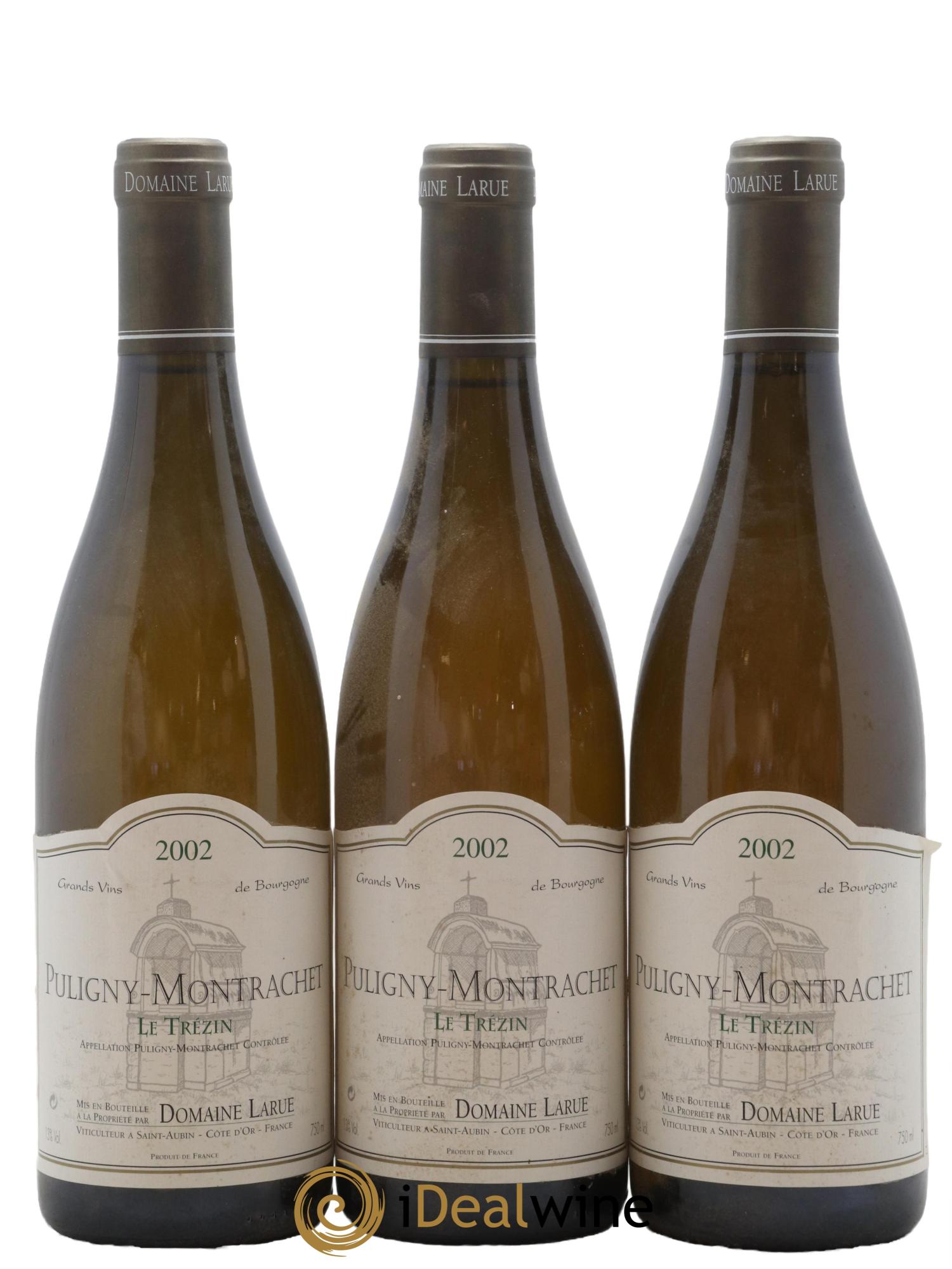 Puligny-Montrachet Le Trézin Larue (Domaine) 2002 - Lot de 3 bouteilles - 0