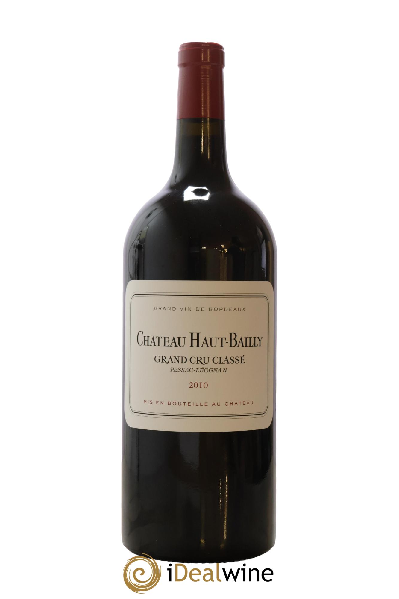 Château Haut-Bailly Cru Classé de Graves 2010 - Lot de 1 double magnum - 0