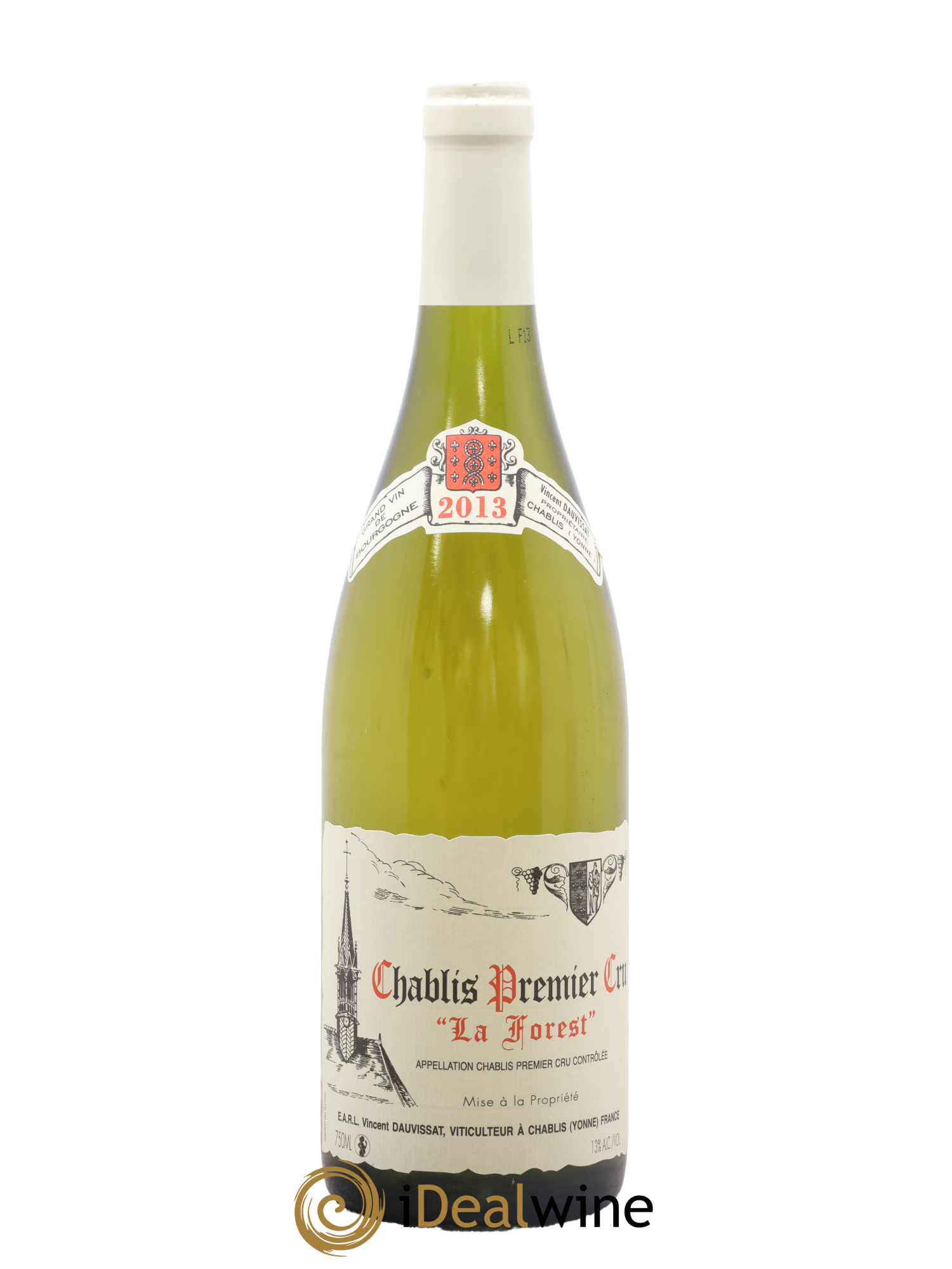 Chablis 1er Cru La Forest Vincent Dauvissat (Domaine) 2013 - Lote de 1 botella - 0