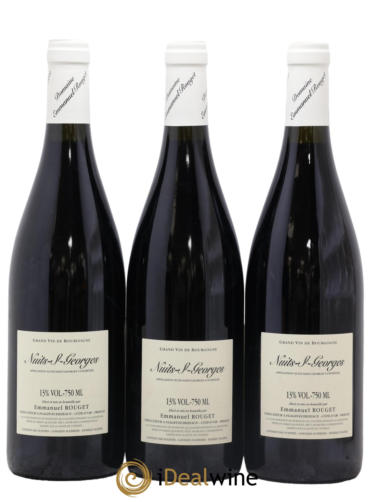 Nuits-Saint-Georges Emmanuel Rouget 2022 - Posten von 3 Flaschen - 1