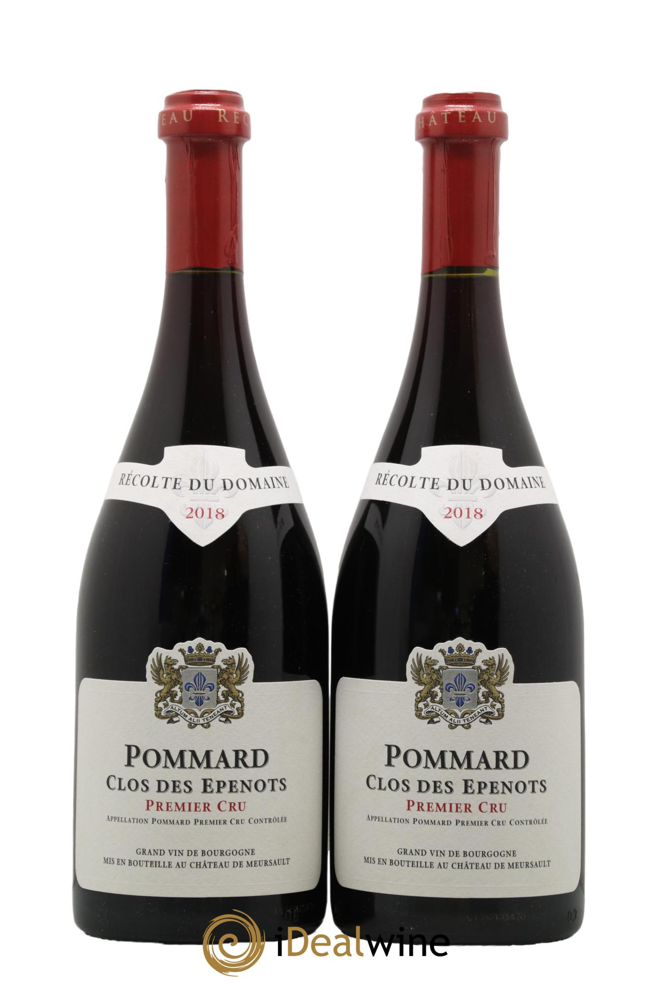 Pommard 1er Cru Clos des Epenots Château de Meursault 2018 - Posten von 2 Flaschen - 0
