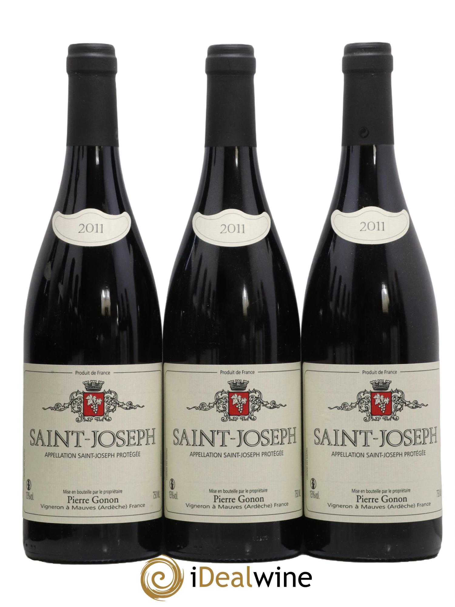 Saint-Joseph Gonon (Domaine) 2011 - Lot de 3 bouteilles - 0