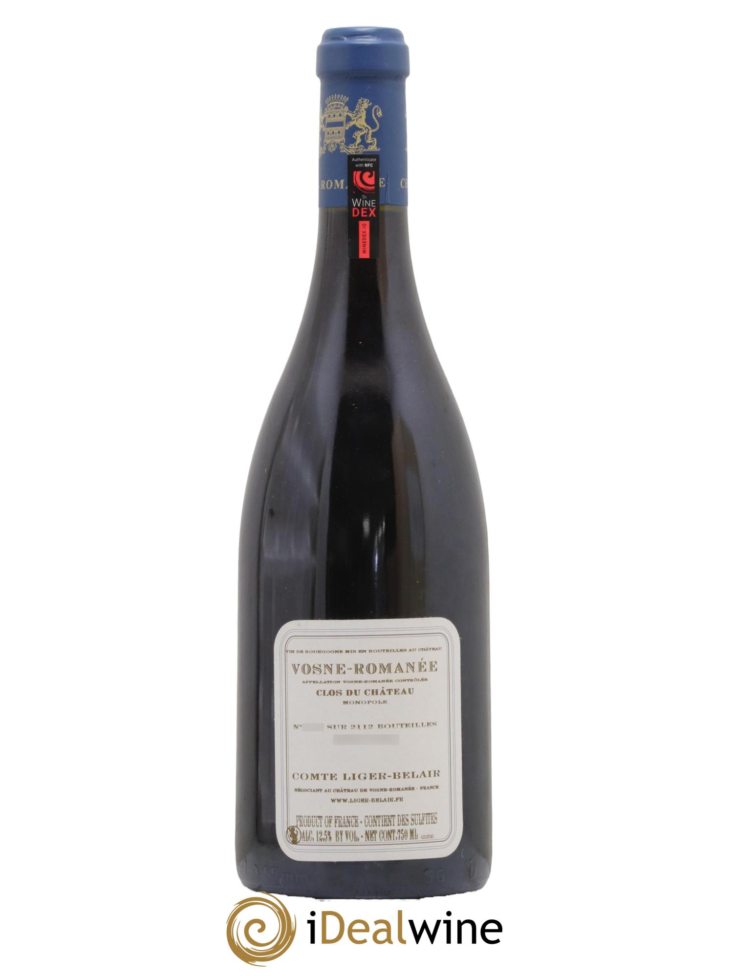 Vosne-Romanée Clos du Château Comte Liger-Belair (Domaine du) 2010 - Lot de 1 bouteille - 2