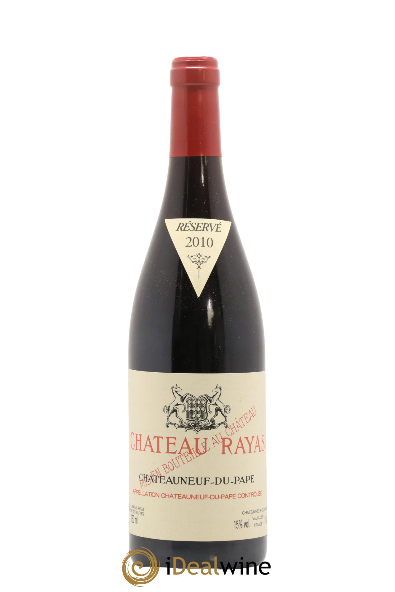 Châteauneuf-du-Pape Château Rayas Emmanuel Reynaud 2010 - Lot de 1 bouteille - 0