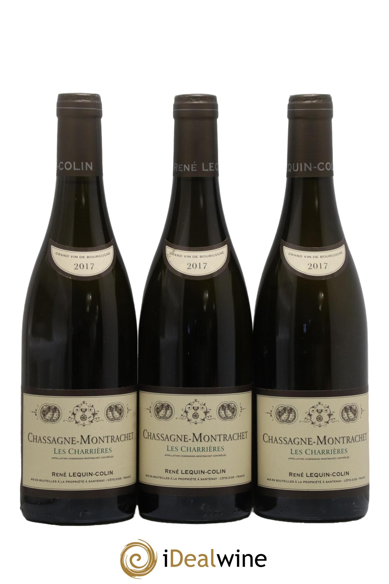 Chassagne-Montrachet Les Charrières René Lequin-Colin Rene Lequin Colin 'Les Charrieres' 2017 - Posten von 3 Flaschen - 0