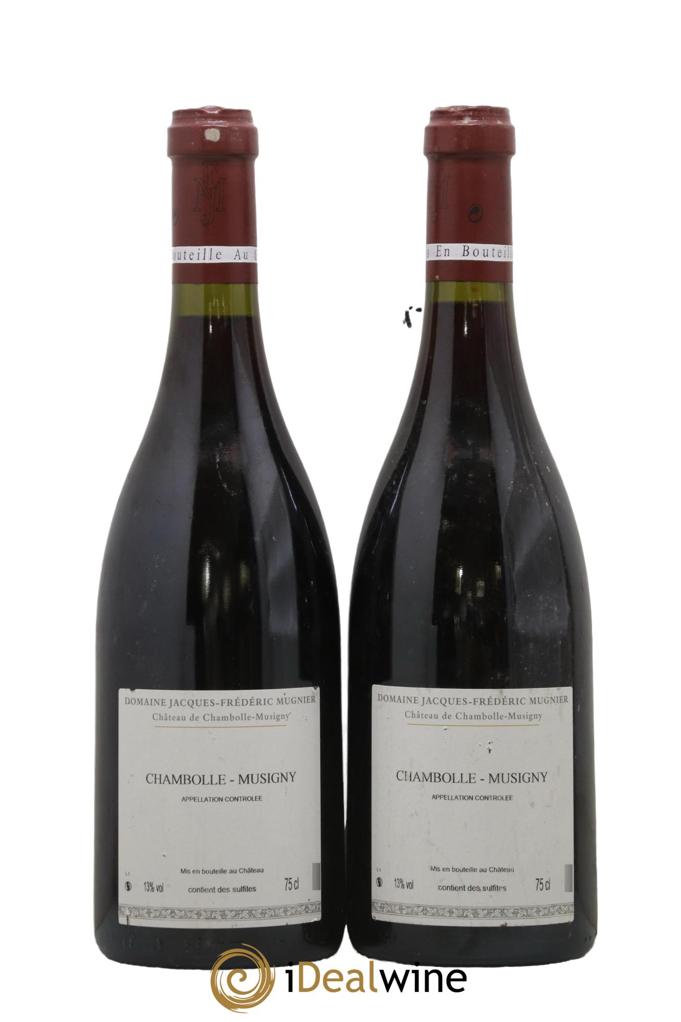 Chambolle-Musigny Jacques-Frédéric Mugnier 2009 - Lot de 2 bouteilles - 1