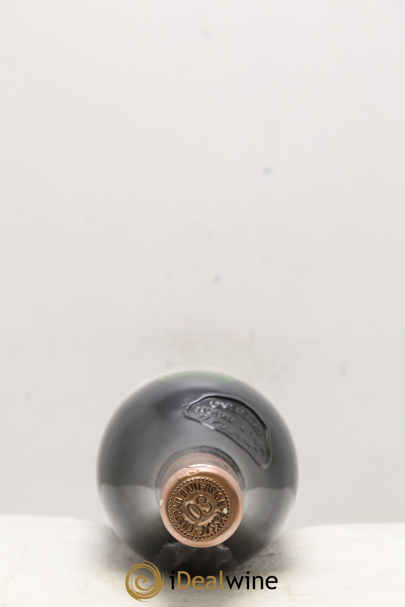 Château Haut Brion 1er Grand Cru Classé 2003 - Lot de 1 bouteille - 1