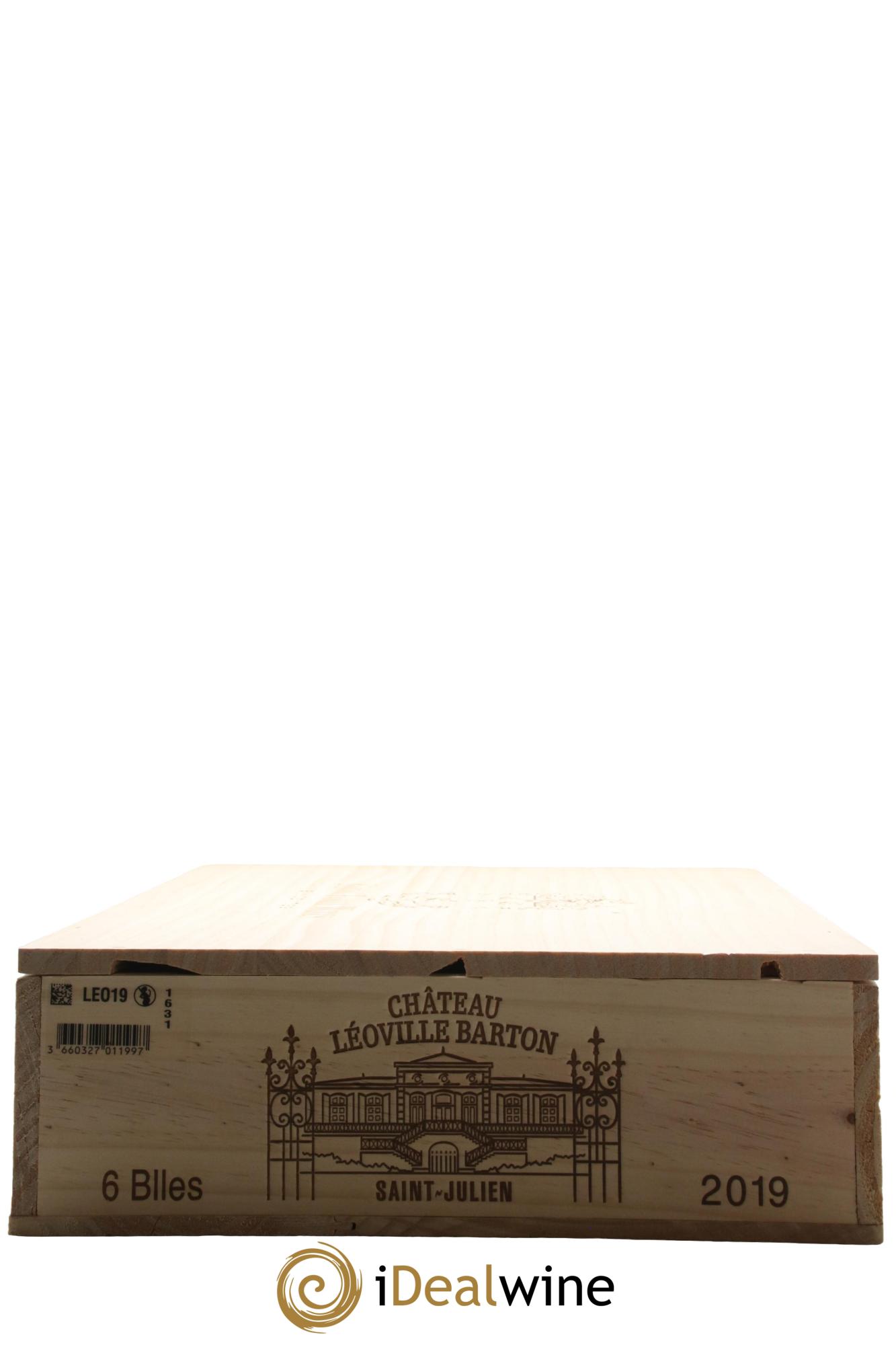 Château Léoville Barton 2ème Grand Cru Classé 2019 - Lot de 6 bouteilles - 3