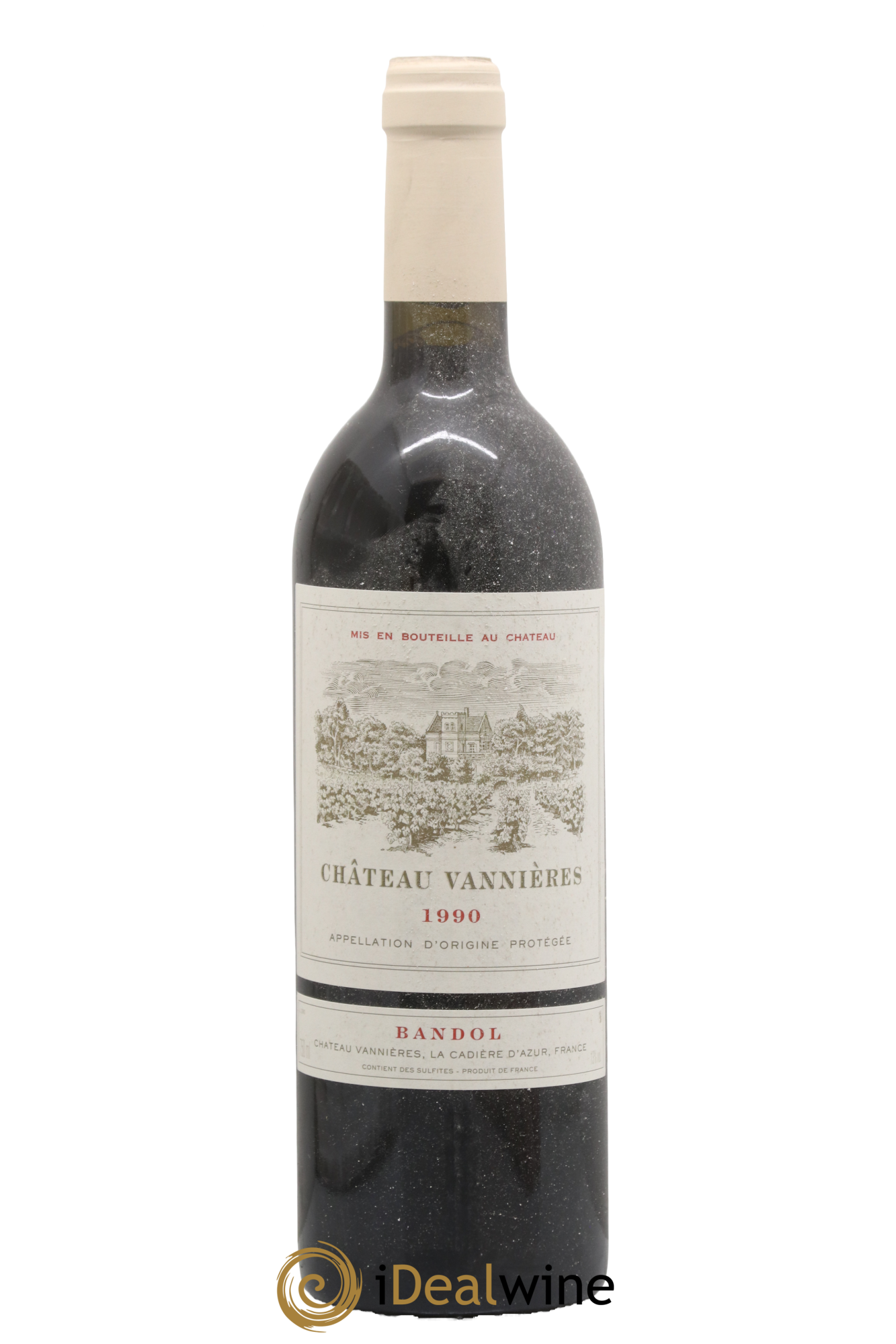 Bandol Château Vannières Éric et Charles-Éric Boisseaux 1990 - Lot de 1 bouteille - 0