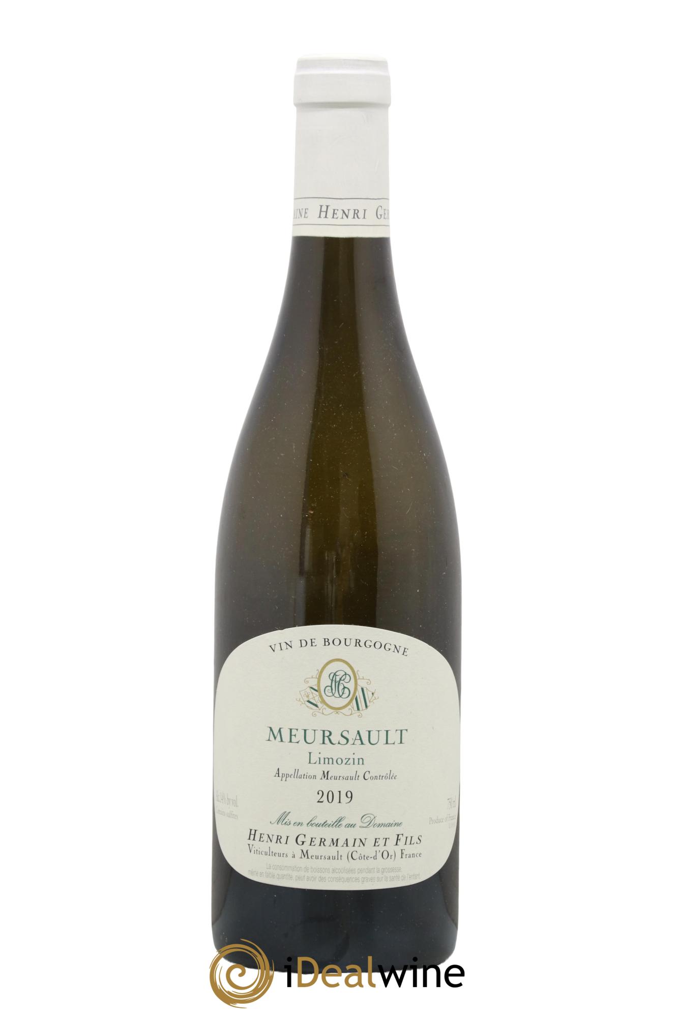 Meursault Limozin Henri Germain 2019 - Lot de 1 bouteille - 0