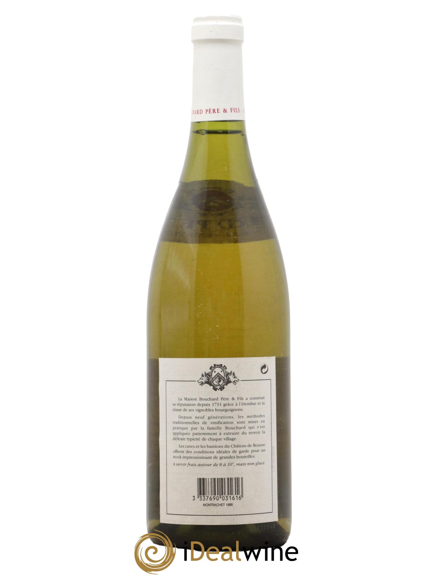 Montrachet Grand Cru Bouchard Père & Fils 1995 - Lot de 1 bouteille - 1